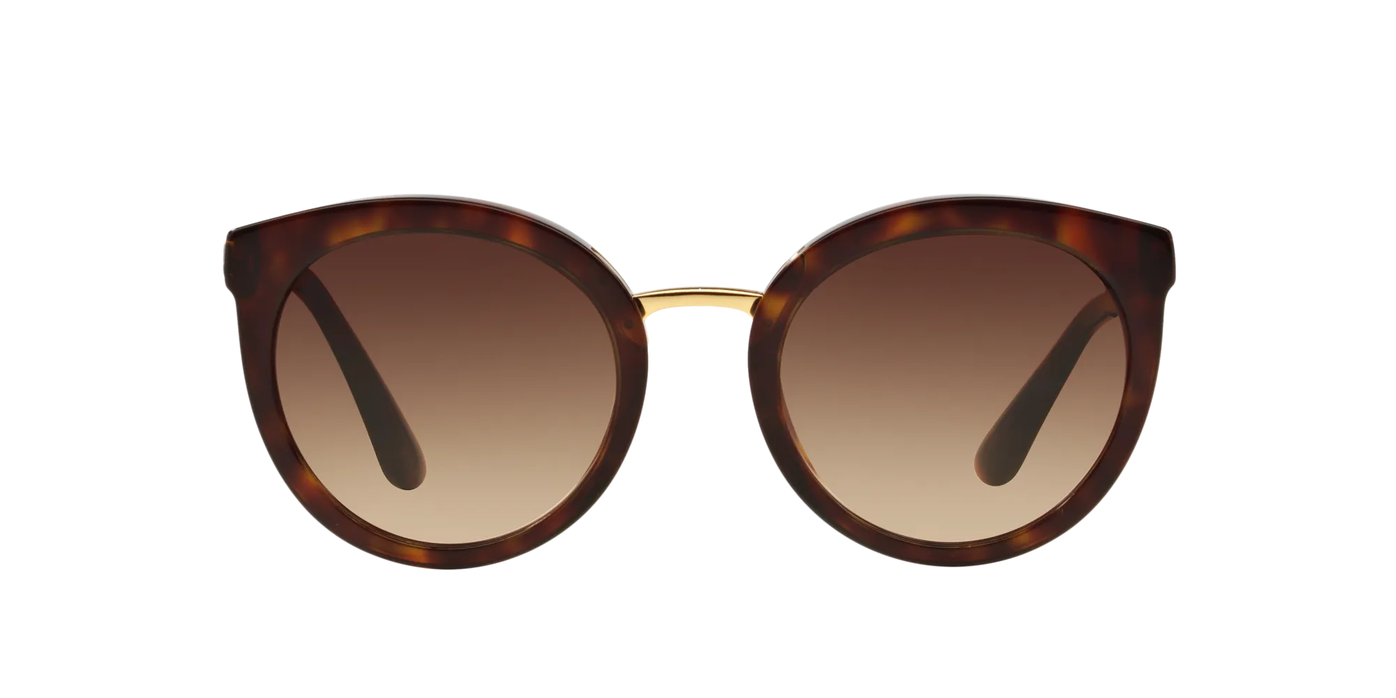 Dolce & Gabbana DG4268 502/13 Occhiali da sole Acetato Tartaruga Marrone Rotonda Normale Sfumato - immagine 2