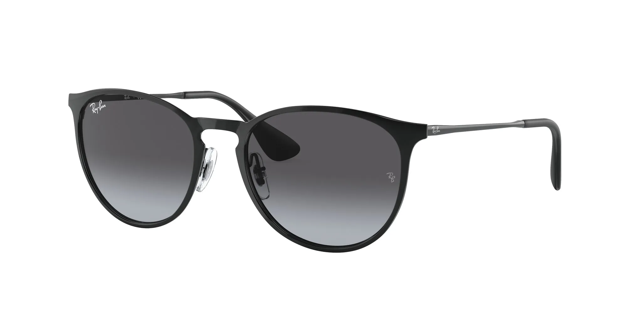 Ray - Ban RB3539 ERIKA METAL 002/8G Occhiali da sole Metallo Nero Grigio Pantos Normale Sfumato - immagine 1
