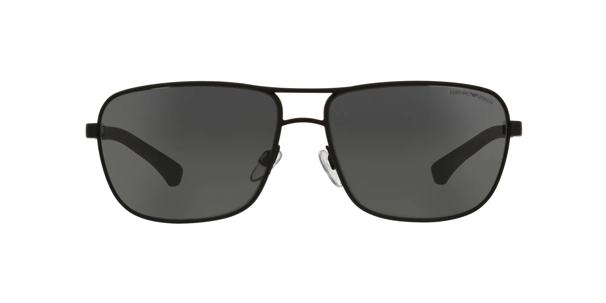 Emporio Armani EA2033 309487 Occhiali da sole Metallo Nero Squadrata Normale - immagine 2