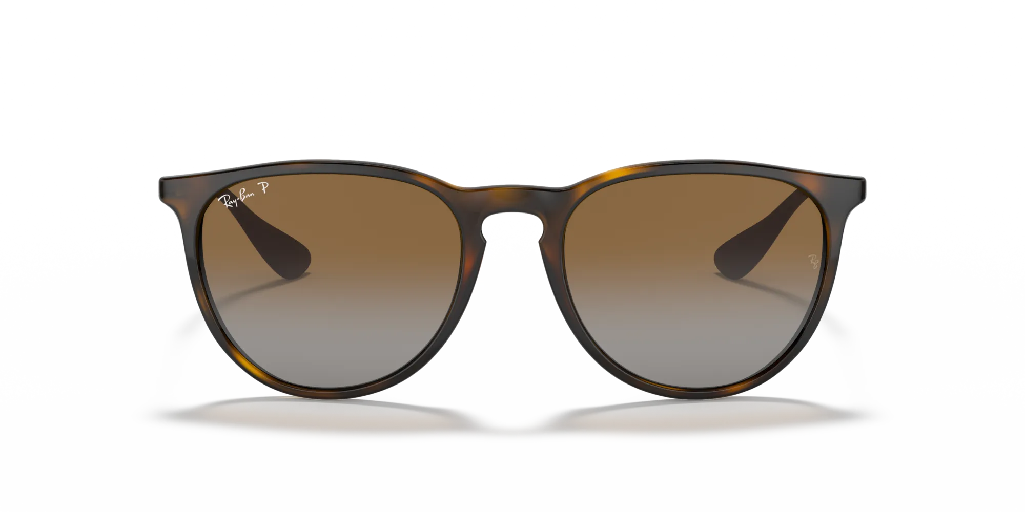 Ray - Ban RB4171 ERIKA 710/T5 Occhiali da sole Iniettato Tartaruga Marrone Pantos Polarizzata - immagine 3