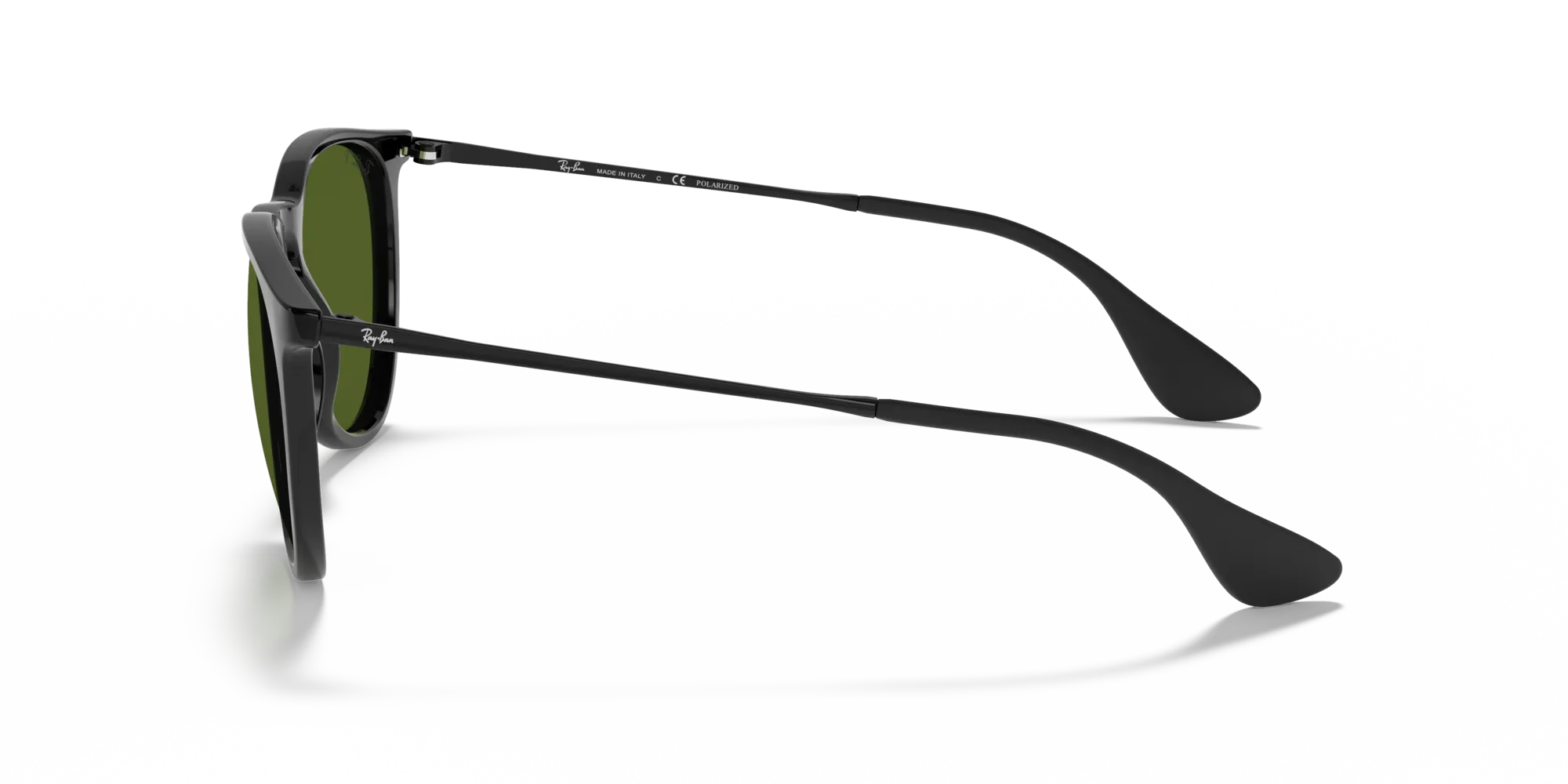 Ray - Ban RB4171 ERIKA 601/2P Occhiali da sole Iniettato Nero G15 Pantos Polarizzata - immagine 4