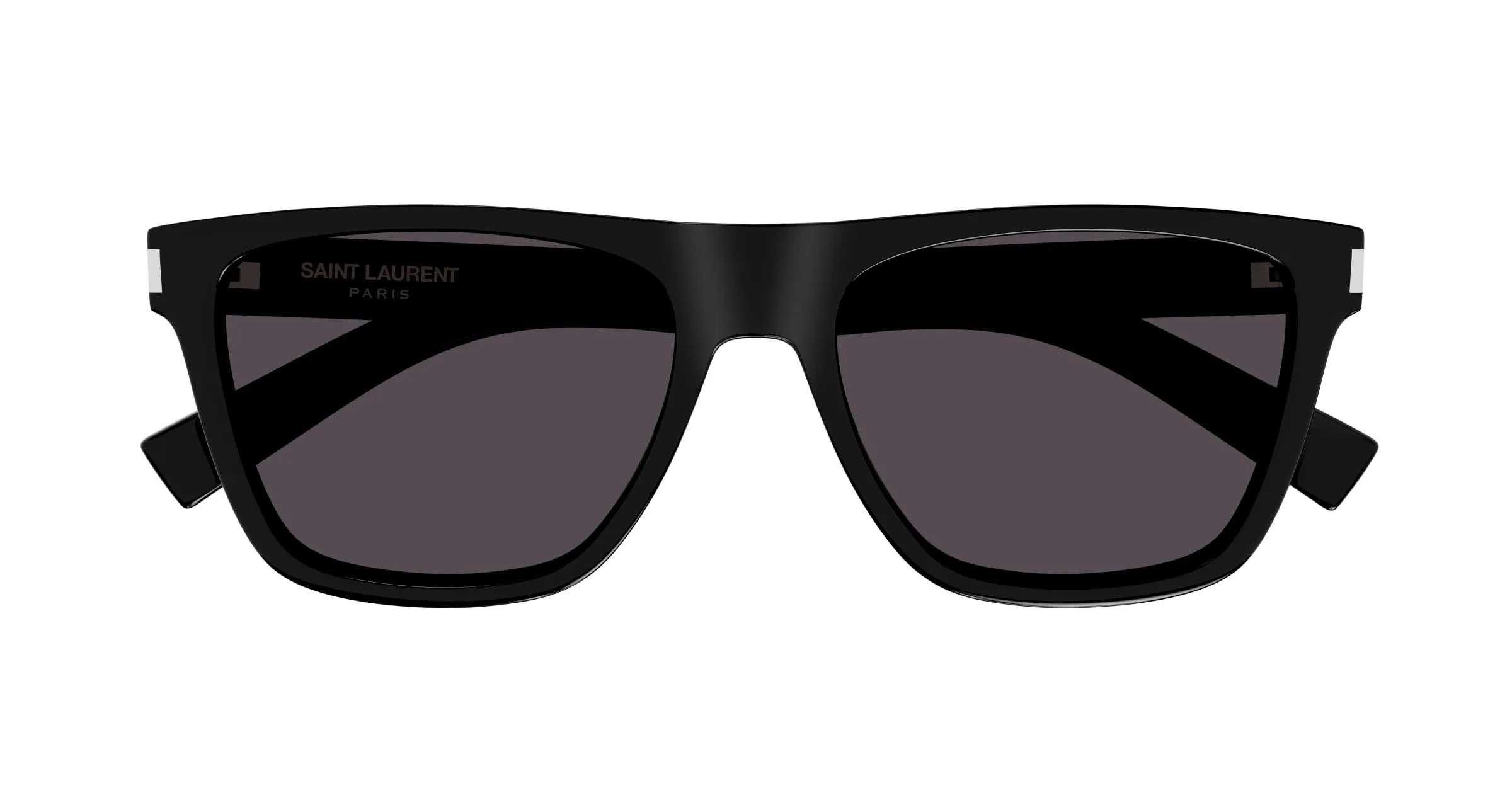 SAINT LAURENT SL 619 001 Occhiali da sole Acetato Nero Nero Rotonda Normale - immagine 2