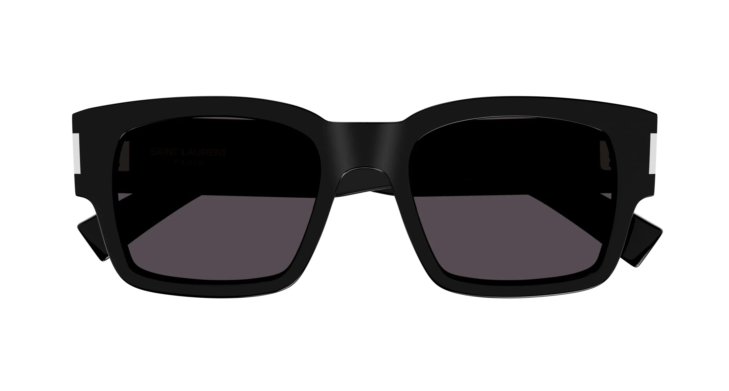 SAINT LAURENT SL 617 001 Occhiali da sole Acetato Nero Nero Squadrata Normale - immagine 2