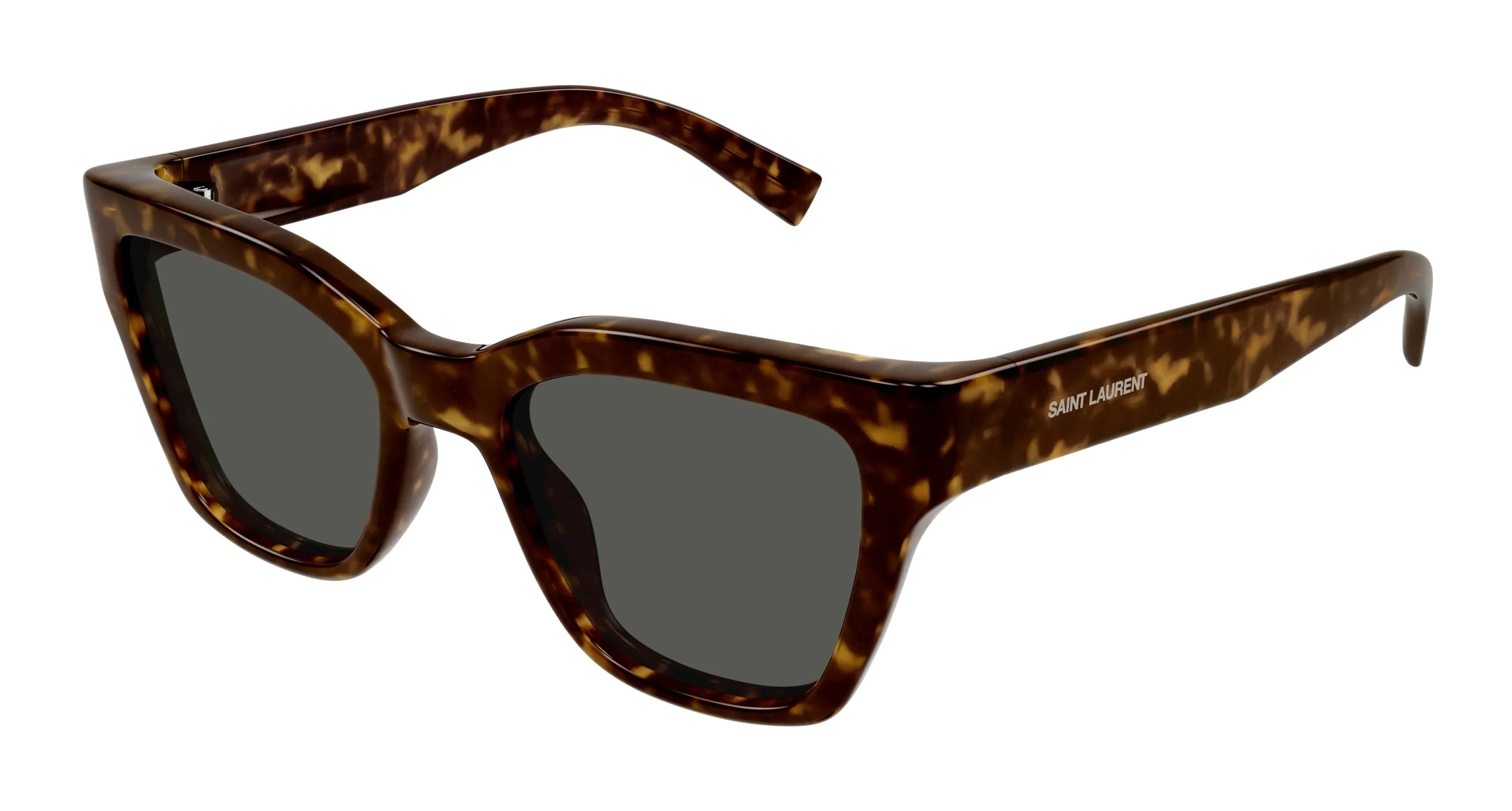 SAINT LAURENT SL 641 002 Occhiali da sole Bio-iniettato Havana Grigio Cat Eye Normale - immagine 1