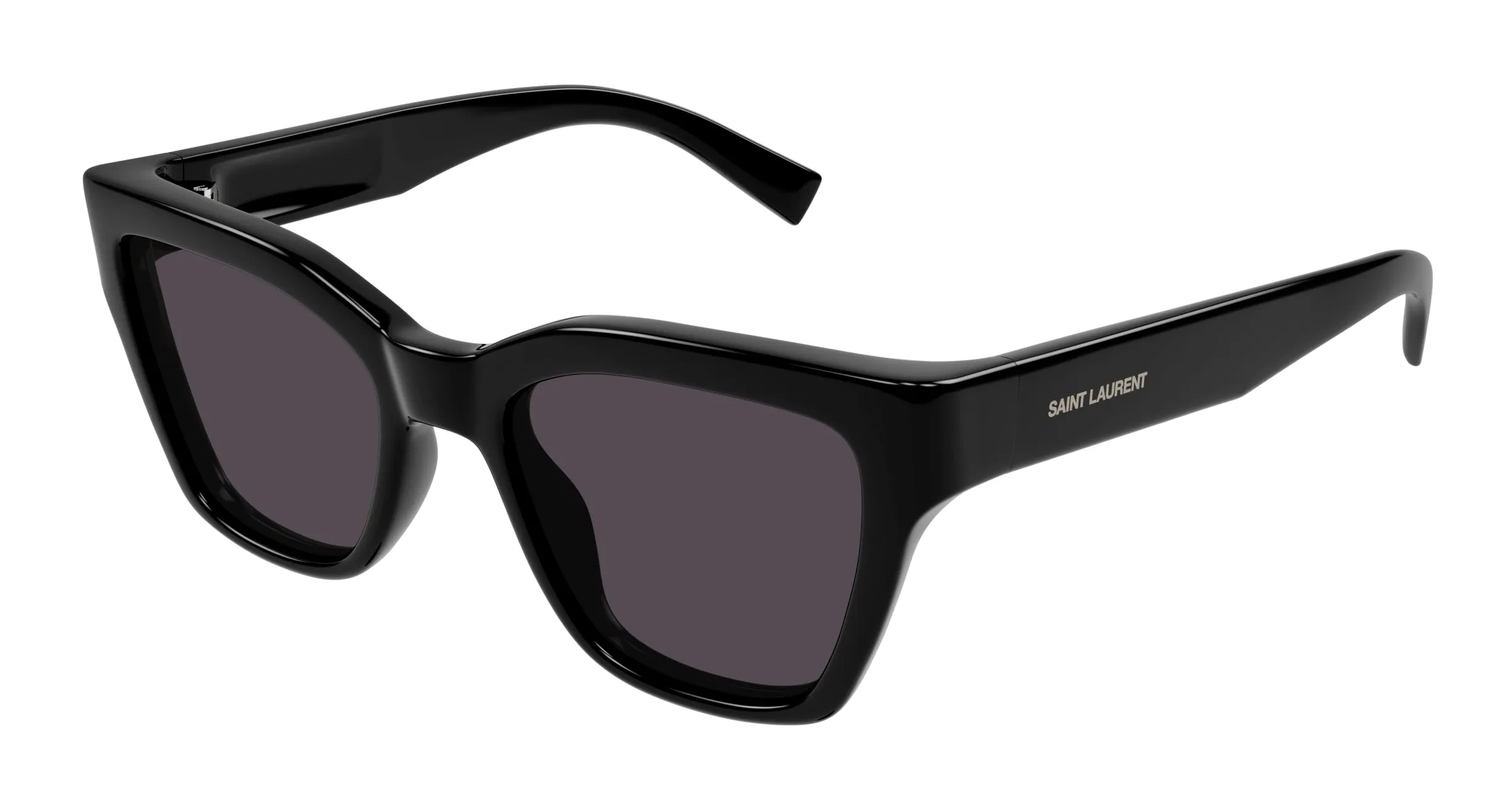 SAINT LAURENT SL 641 001 Occhiali da sole Bio-iniettato Nero Nero Cat Eye Normale - immagine 1