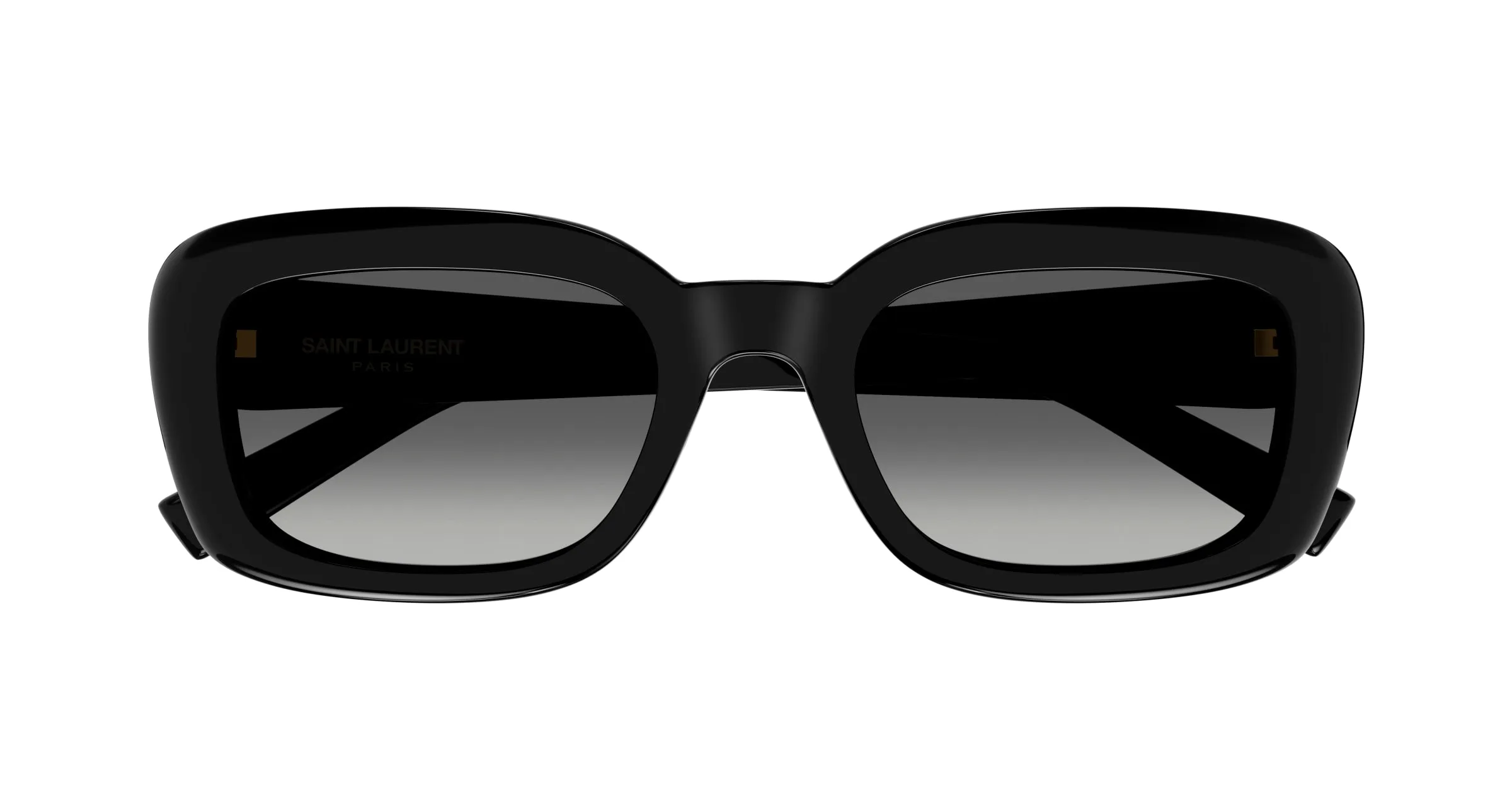 SAINT LAURENT SL M130 002 Occhiali da sole Acetato Nero Grigio Squadrata Normale Sfumato - immagine 2