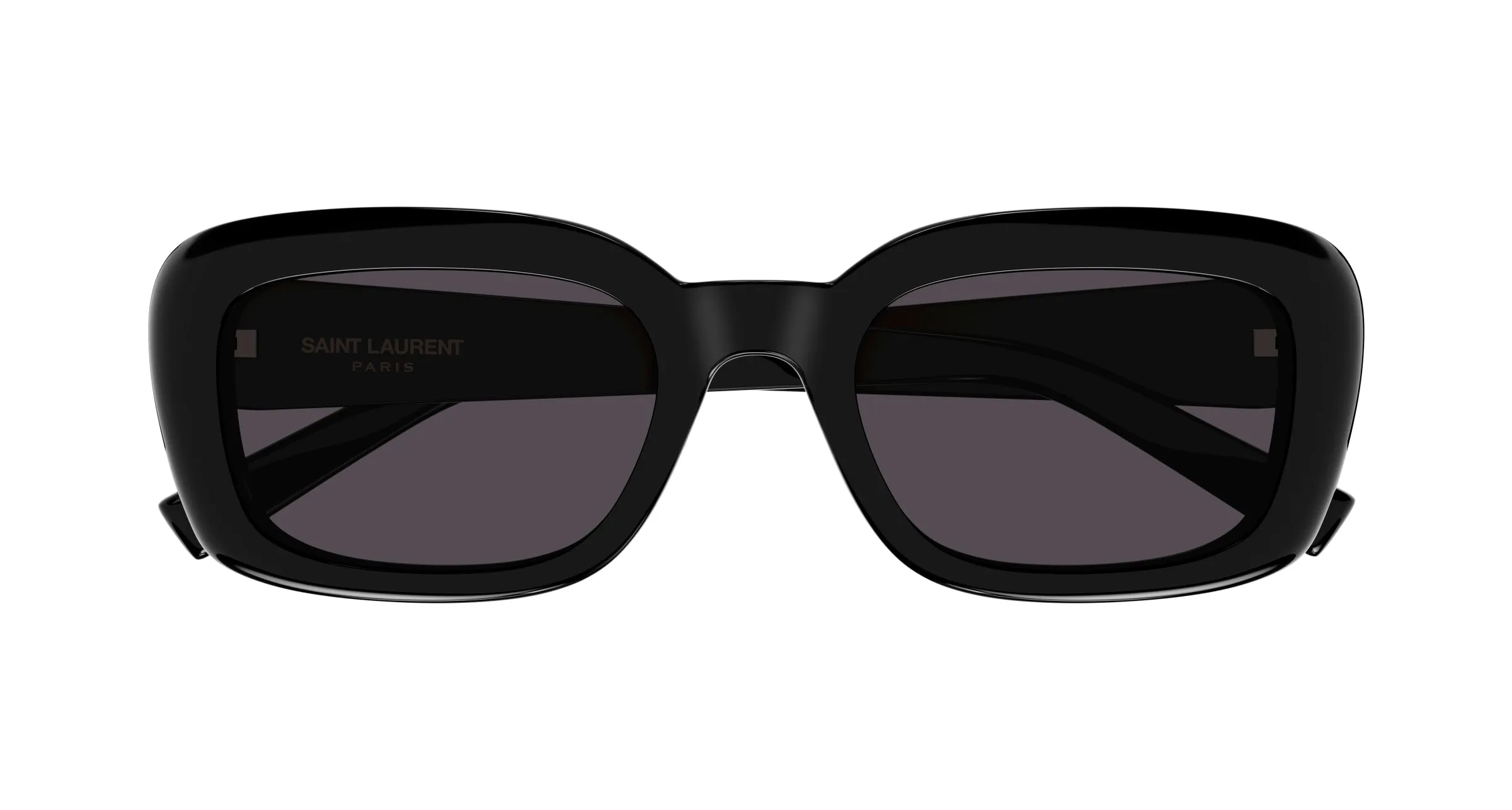SAINT LAURENT SL M130 001 Occhiali da sole Acetato Nero Nero Squadrata Normale - immagine 2