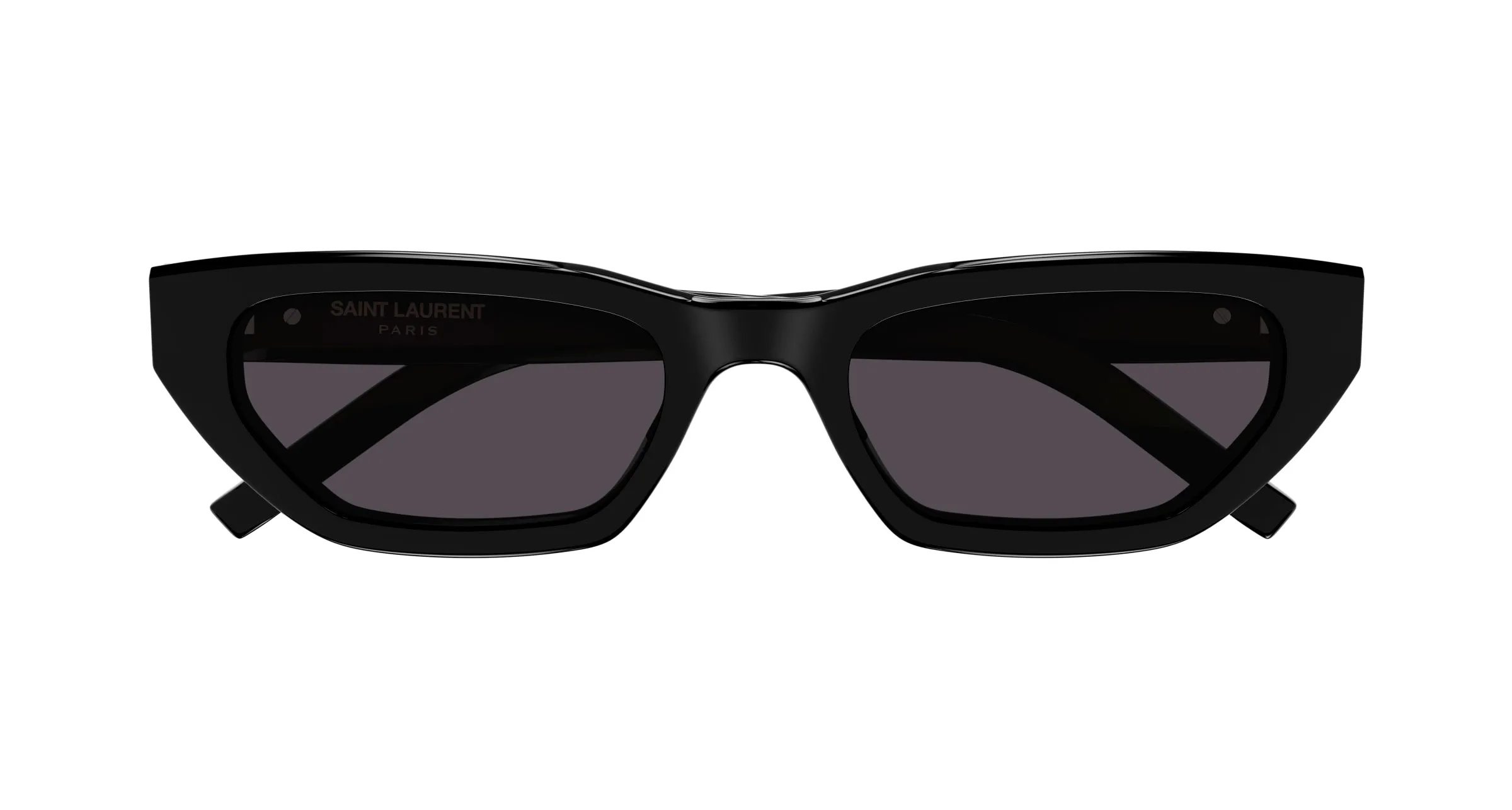 SAINT LAURENT SL M126 001 Occhiali da sole Acetato Nero Nero Squadrata Normale - immagine 3