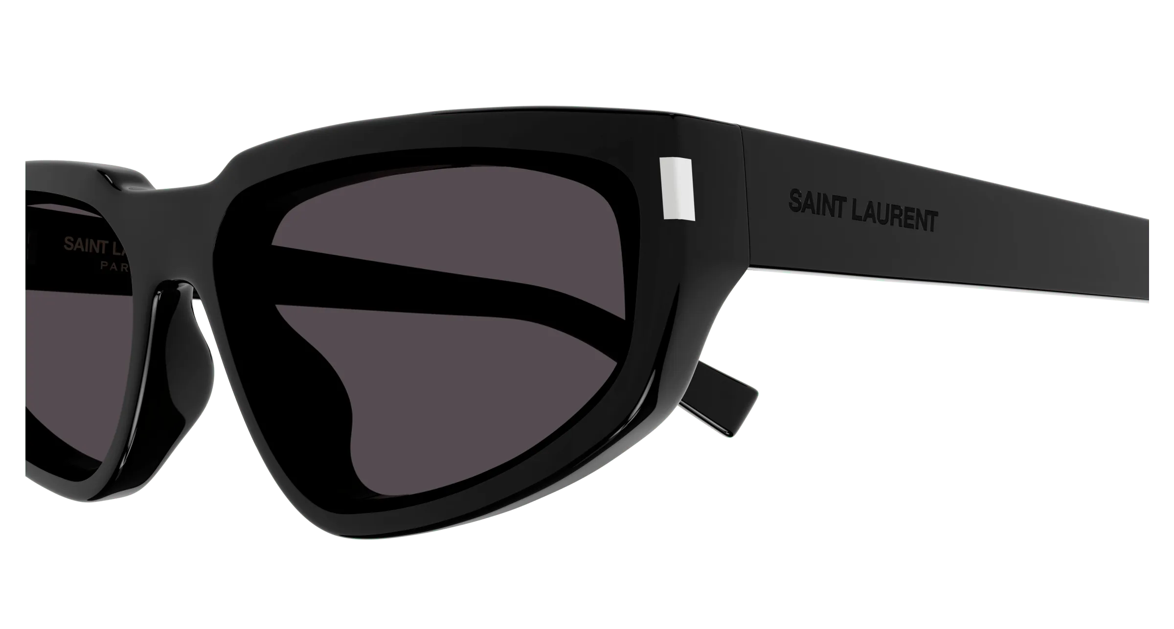 SAINT LAURENT SL 634 NOVA 001 Occhiali da sole Acetato Nero Nero Cat Eye Normale - immagine 4