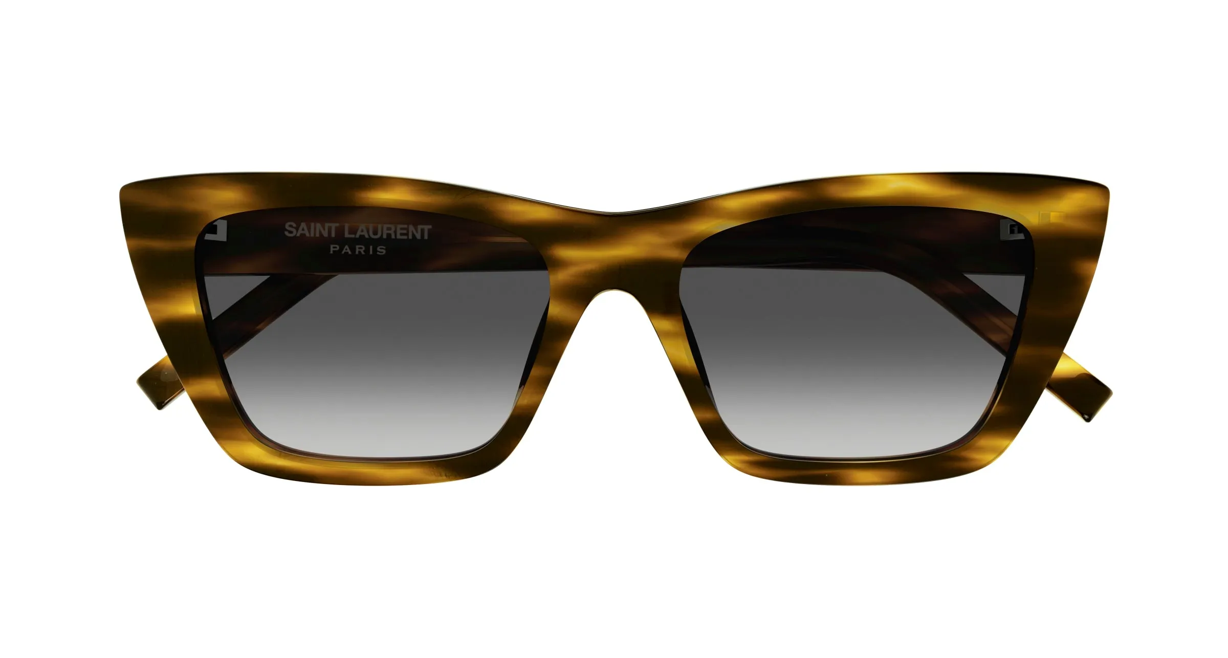 SAINT LAURENT SL 276 MICA 042 Occhiali da sole Acetato Havana Grigio Squadrata Normale Sfumato - immagine 2
