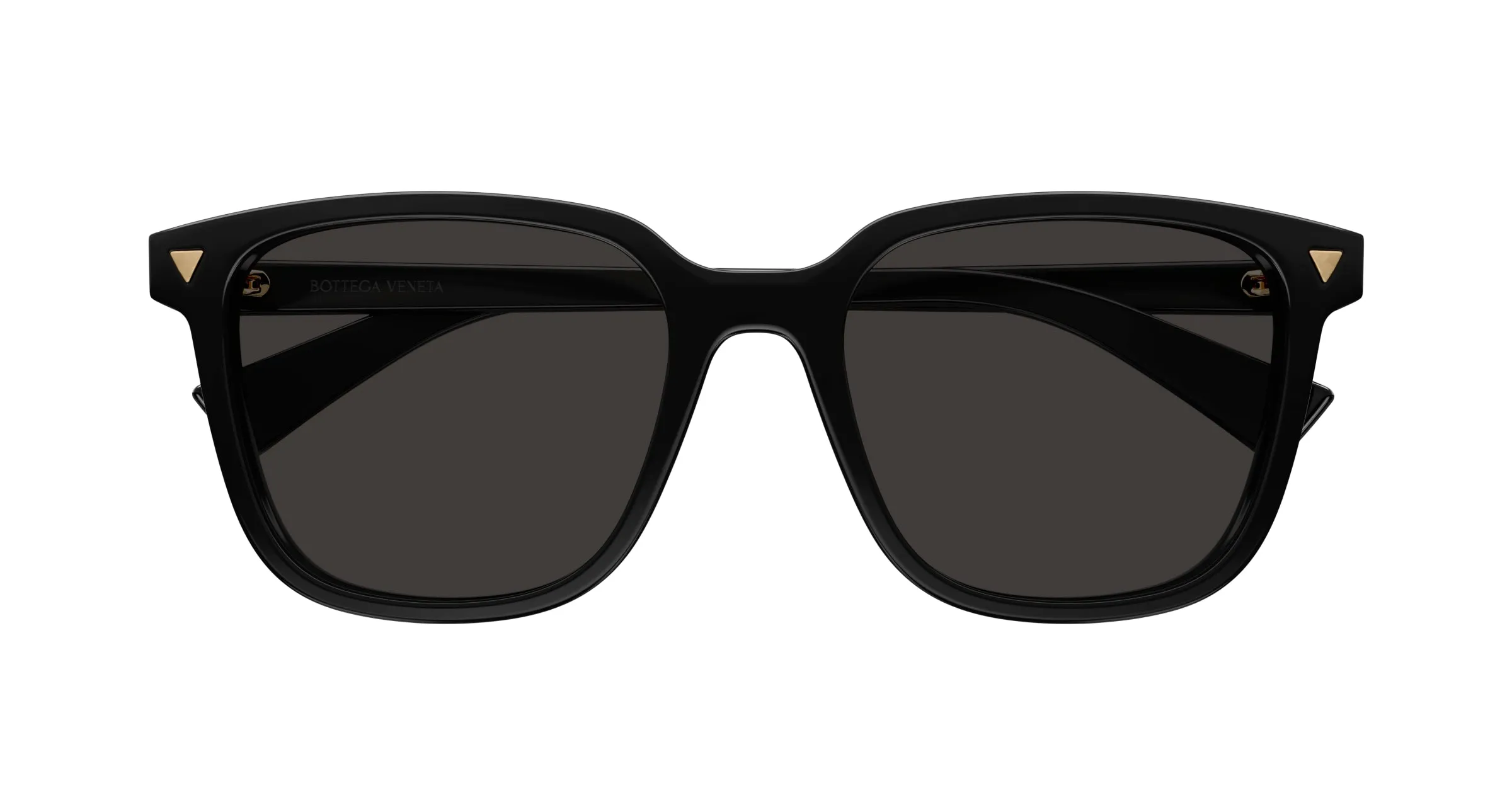 Bottega Veneta BV1255SA 001 Occhiali da sole Acetato Nero Grigio Squadrata Normale - immagine 2