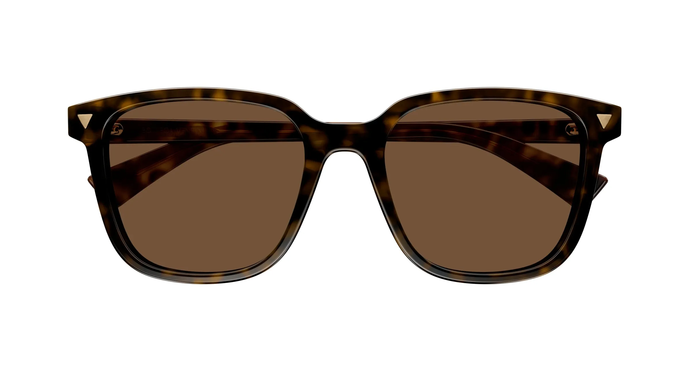 Bottega Veneta BV1255SA 002 Occhiali da sole Acetato Havana Marrone Squadrata Normale - immagine 2