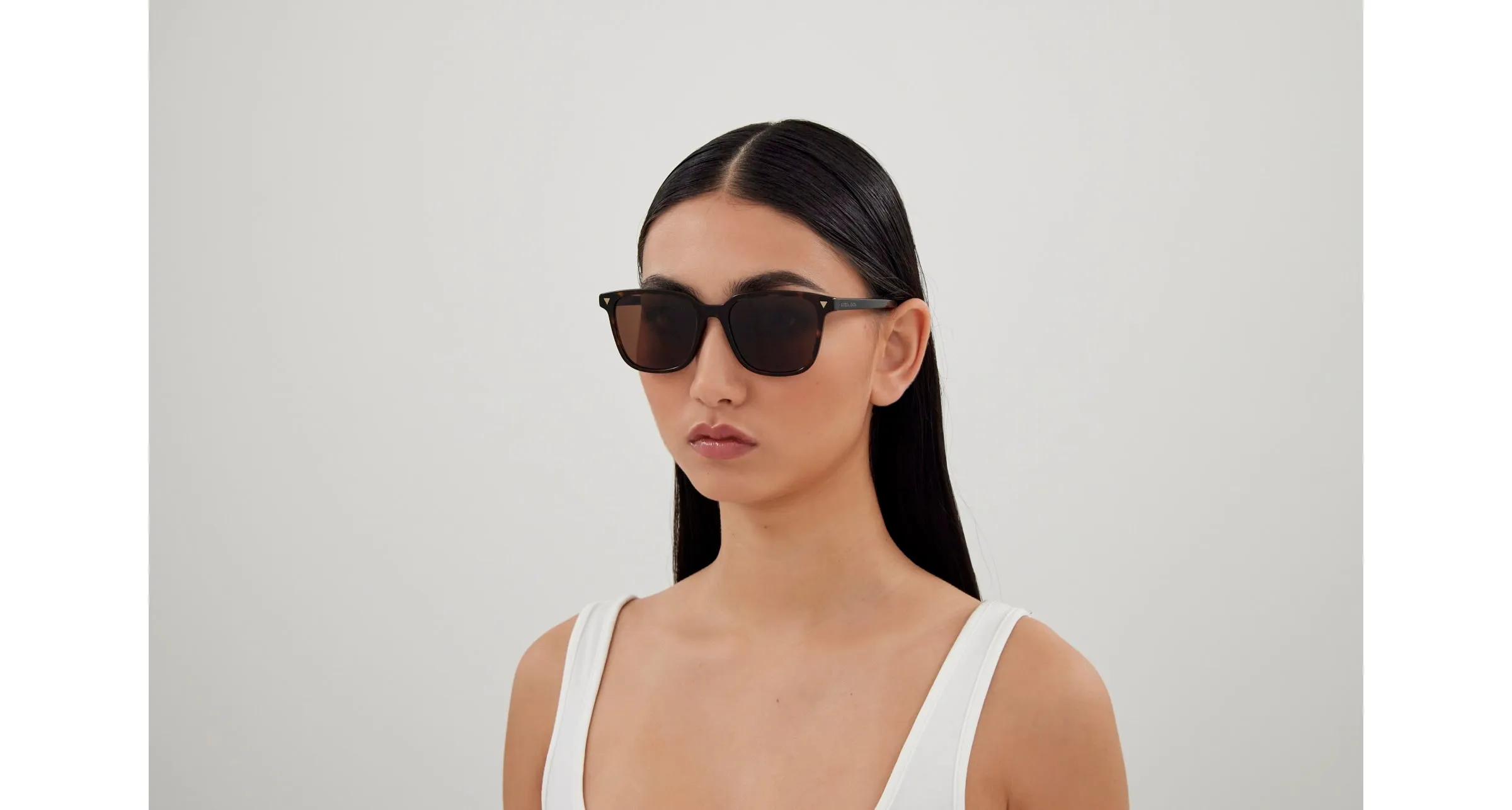 Bottega Veneta BV1255SA 002 Occhiali da sole Acetato Havana Marrone Squadrata Normale - immagine 4