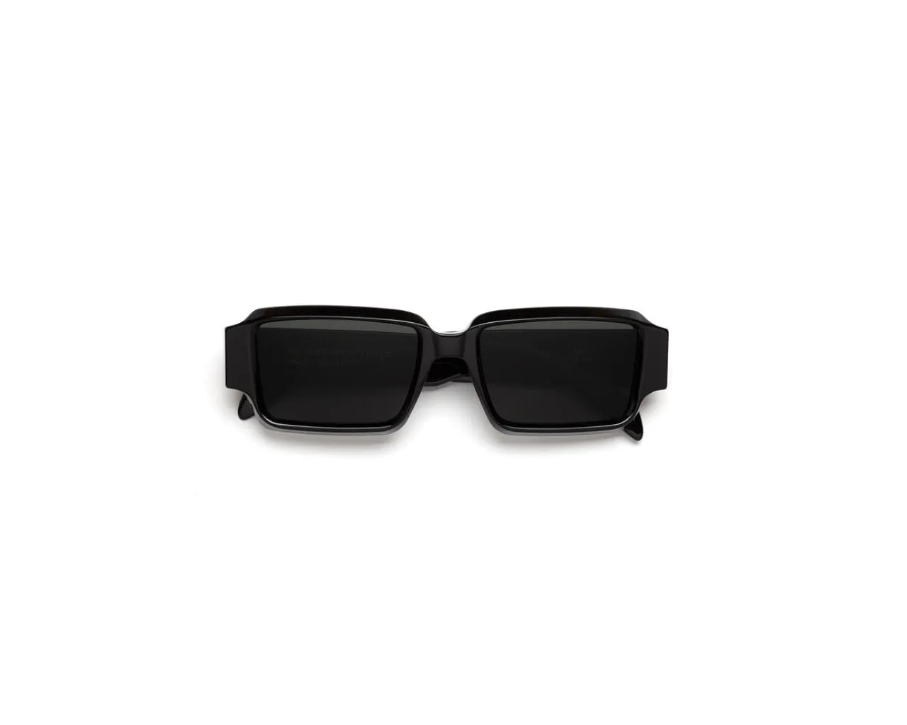 Retrosuperfuture XL9 ASTRO BLACK Occhiali da sole Acetato Nero Grigio Squadrata Normale - immagine 2