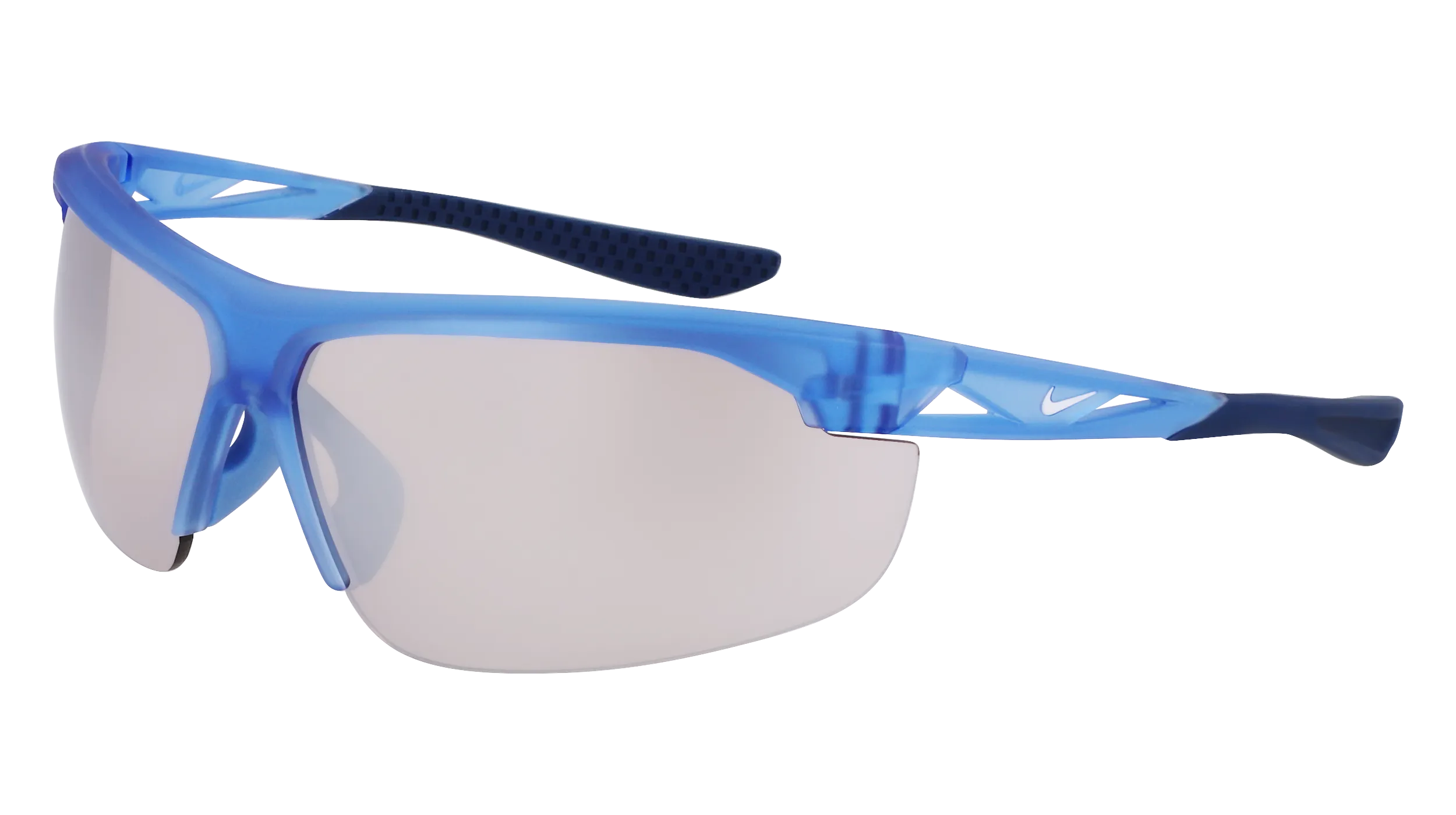 Nike NIKE WINDTRACK E FV2396 450 Occhiali da sole Plastica Blu opaco Marrone Squadrata Fotocromatiche - immagine 1