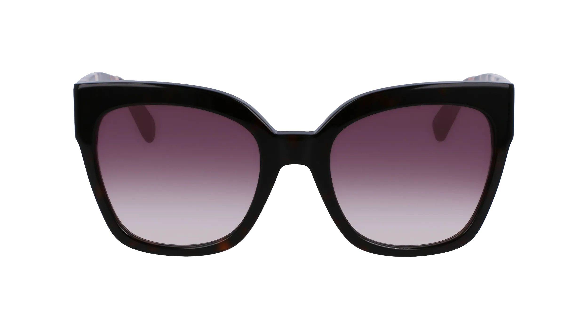 LONGCHAMP LO717S 242 Occhiali da sole Acetato Havana Grigio Squadrata Normale Fotocromatiche - immagine 2