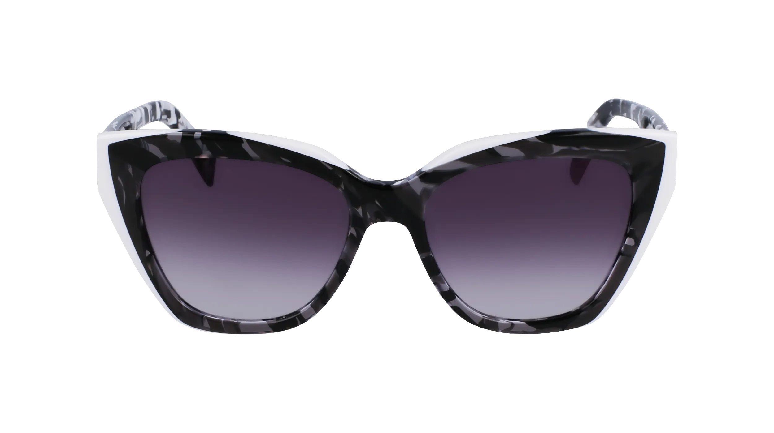 Liu Jo LJ784S 006 Occhiali da sole Acetato Nero Farfalla Normale Sfumato - immagine 3