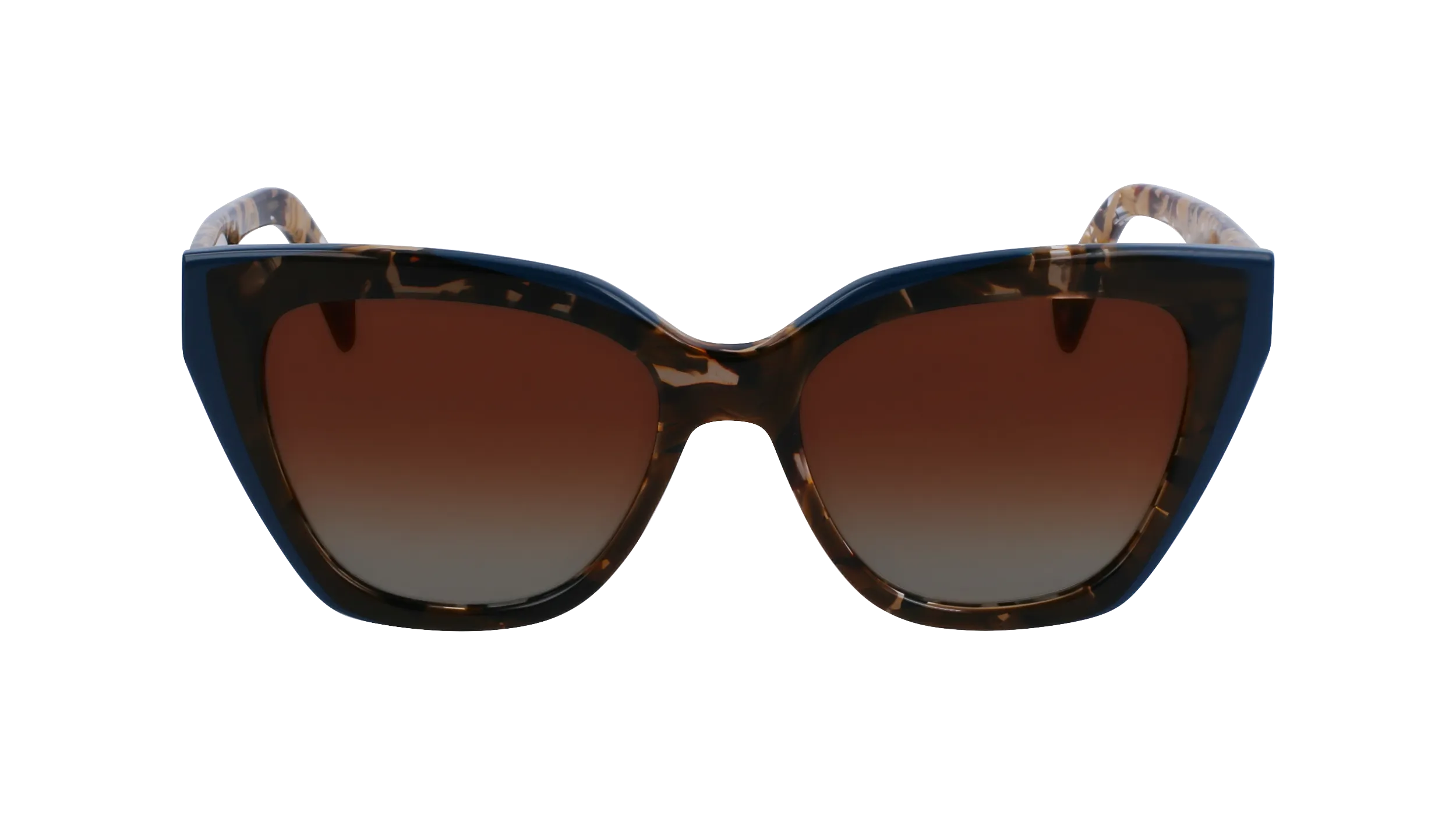 Liu Jo LJ784S 205 Occhiali da sole Acetato Marrone Marrone Farfalla Normale Sfumato - immagine 3