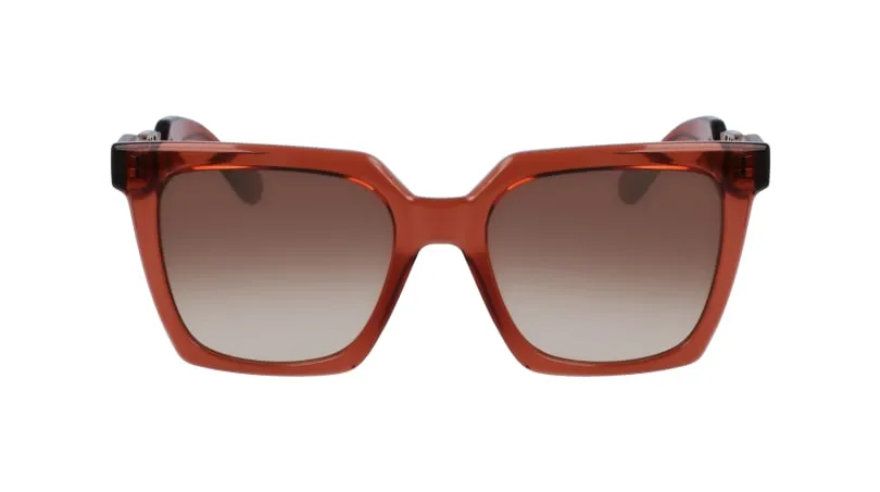 Liu Jo LJ779S 200 Occhiali da sole Iniettato Marrone Squadrata Normale Sfumato - immagine 2