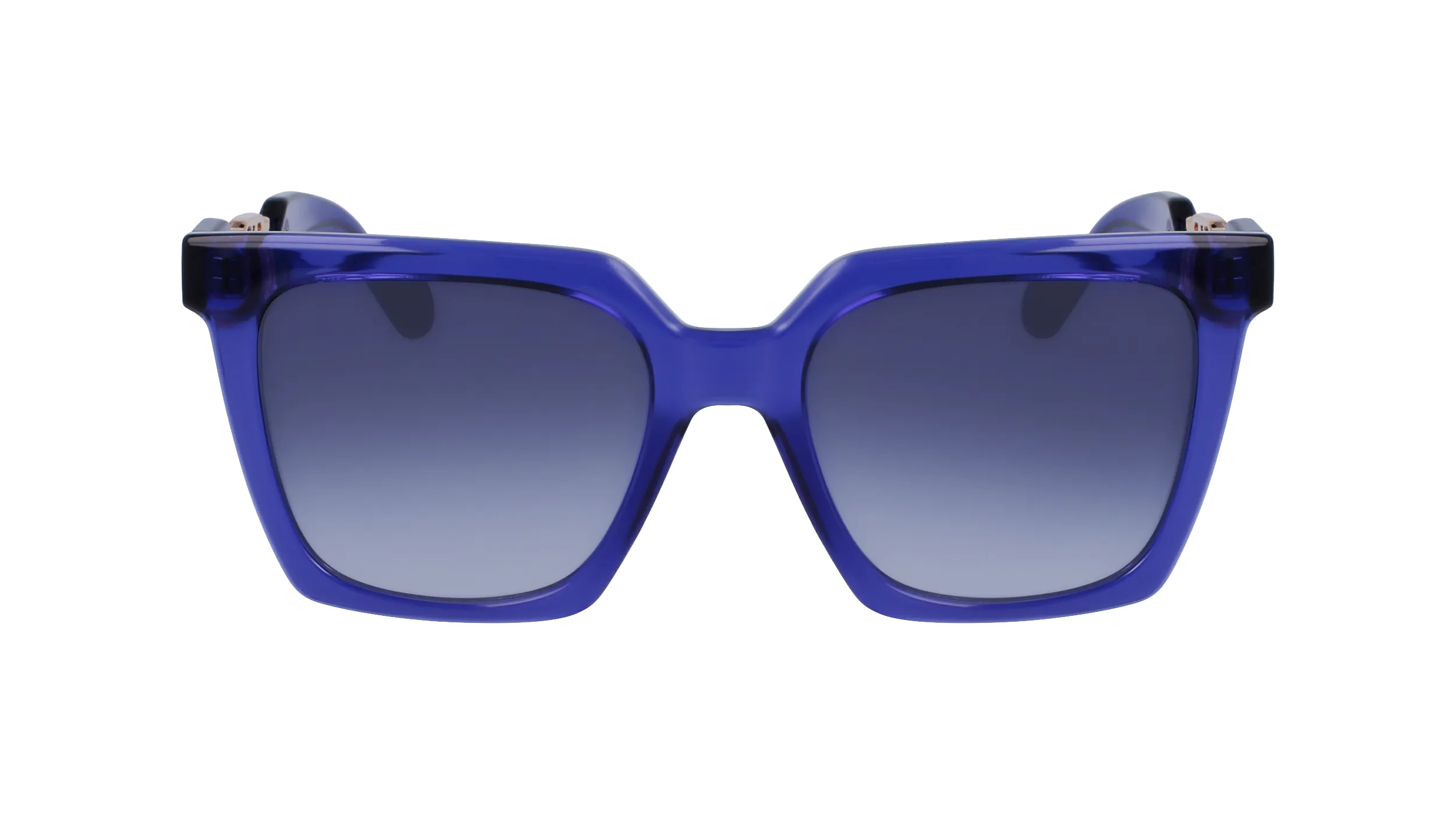 Liu Jo LJ779S 502 Occhiali da sole Iniettato Blu Squadrata Normale Sfumato - immagine 3