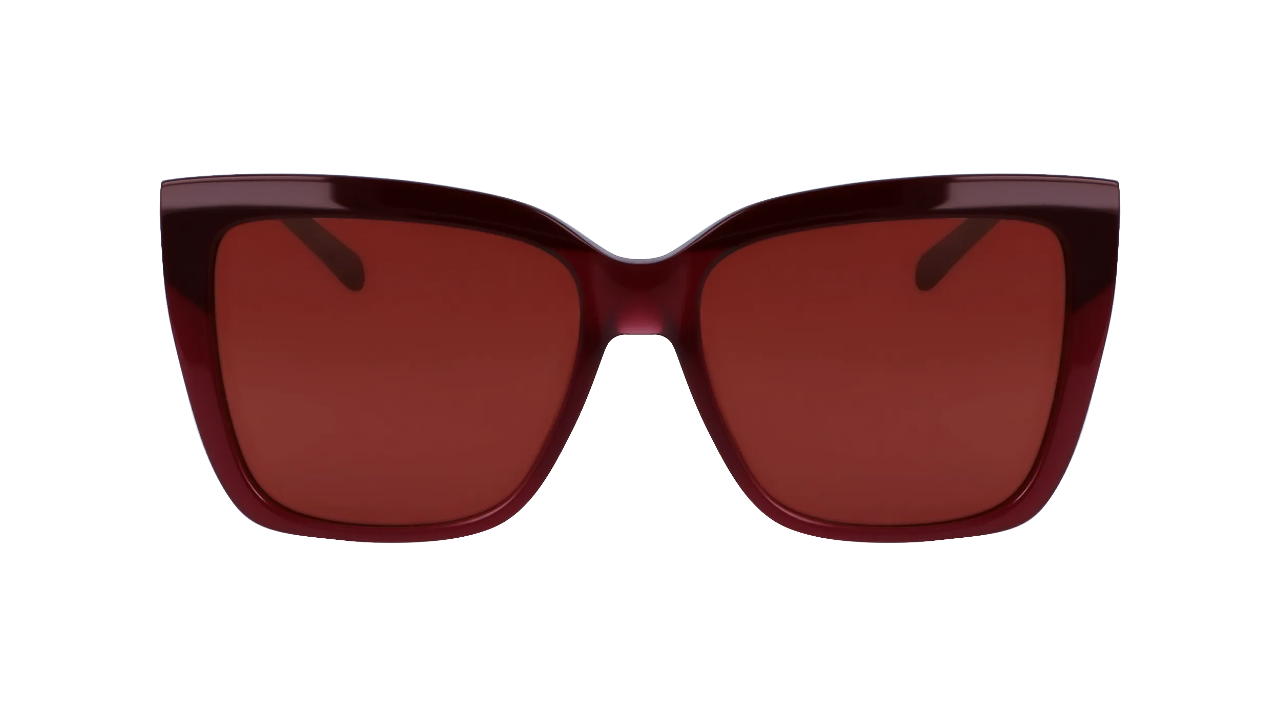 Ferragamo SF1102S 606 Occhiali da sole Acetato Rosso Rosso Squadrata Normale Normale - immagine 3