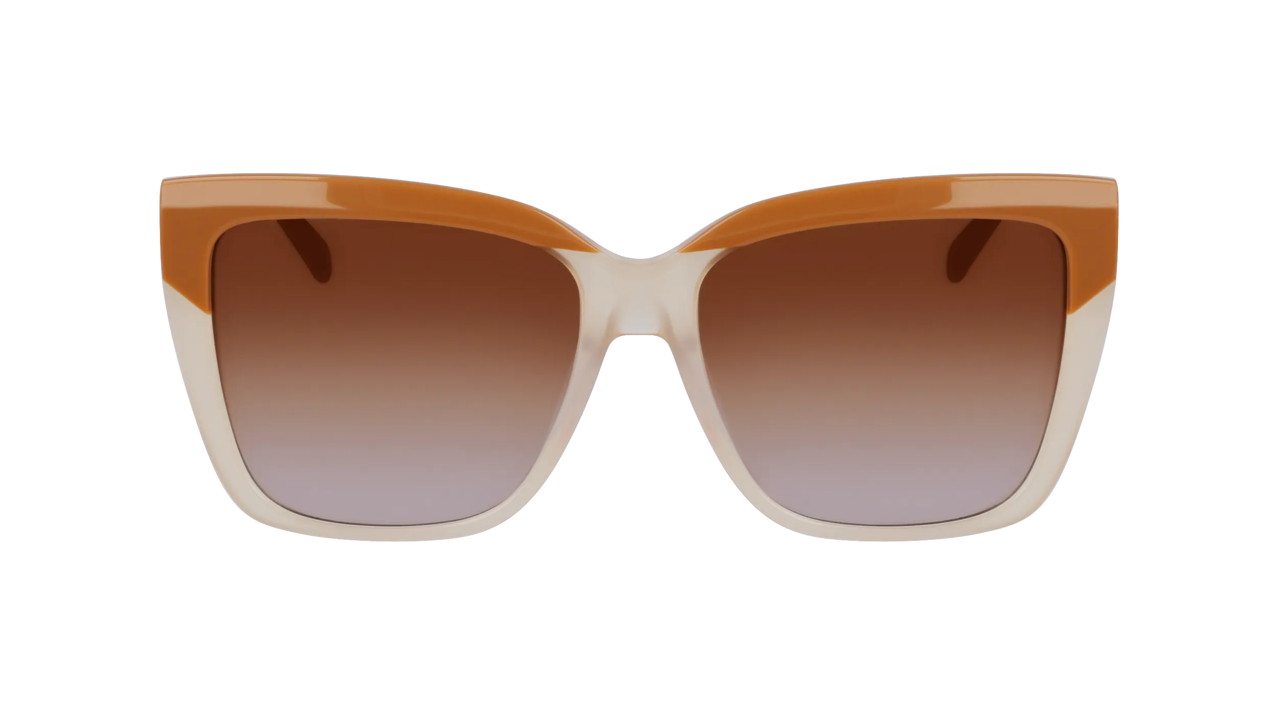 Ferragamo SF1102S 261 Occhiali da sole Acetato Marrone Marrone Squadrata Normale Normale - immagine 3