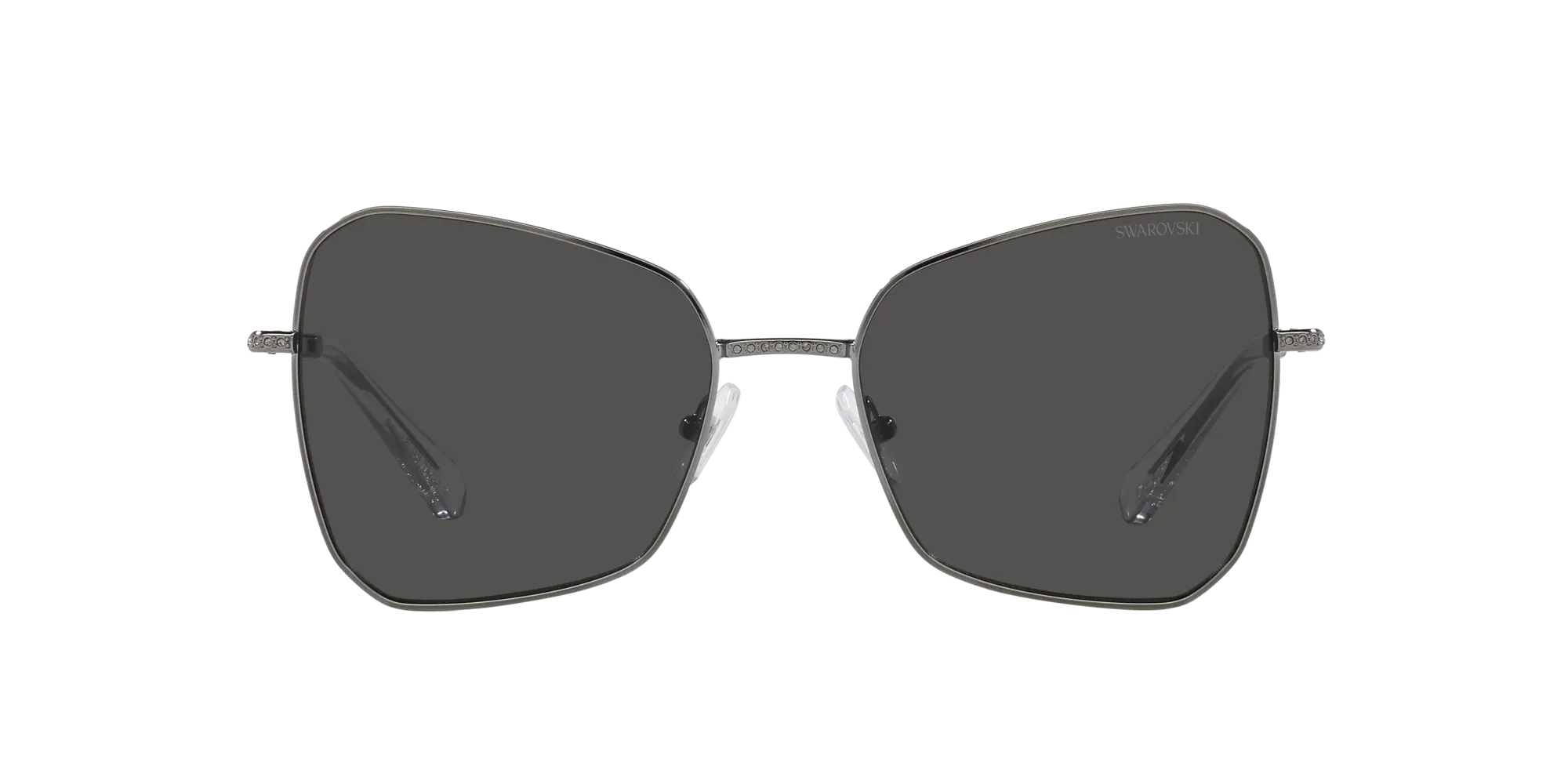 Swarovski SK7008 400987 Occhiali da sole Metallo Grigio Grigio Farfalla Normale - immagine 2