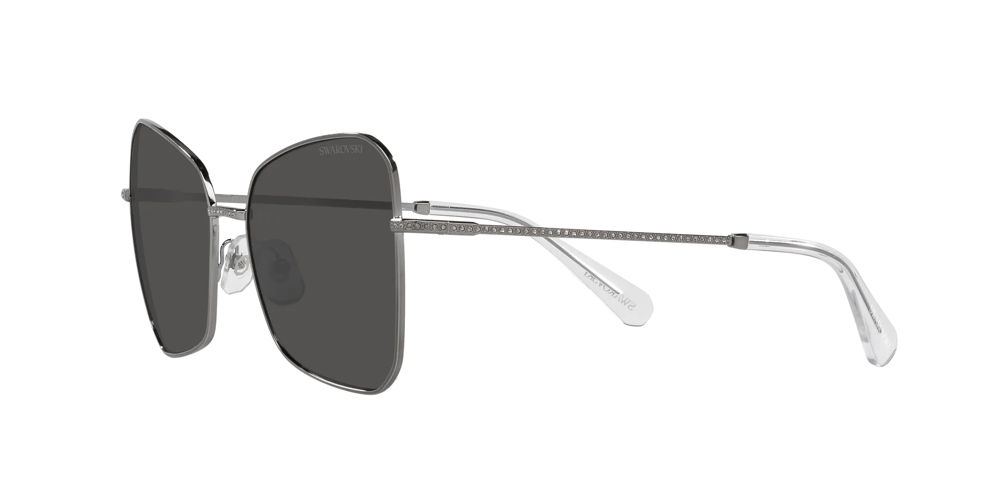 Swarovski SK7008 400987 Occhiali da sole Metallo Grigio Grigio Farfalla Normale - immagine 4