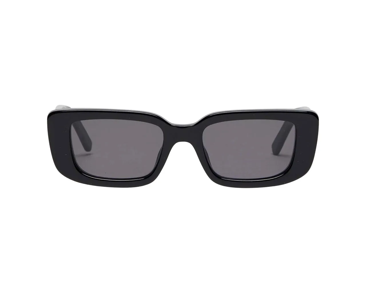 PALM ANGELS Unisex PERI003 Giorgina 1007 Black Occhiali da sole outlet Acetato Nero Grigio Squadrata Normale - immagine 2