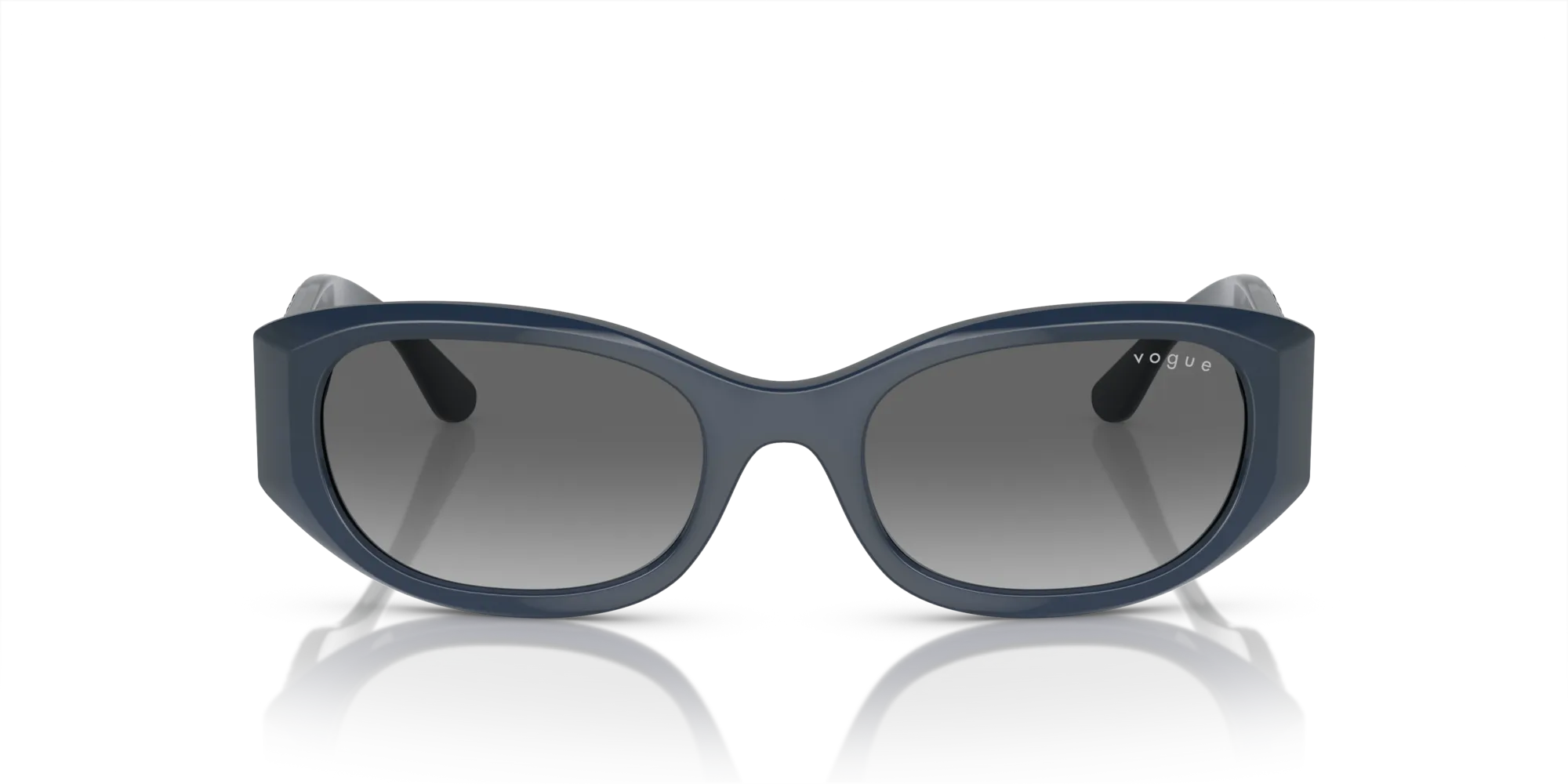 VOGUE EYEWEAR VO5525S 309511 Occhiali da sole Nylon Blu Grigio Pillow Normale Sfumato - immagine 3