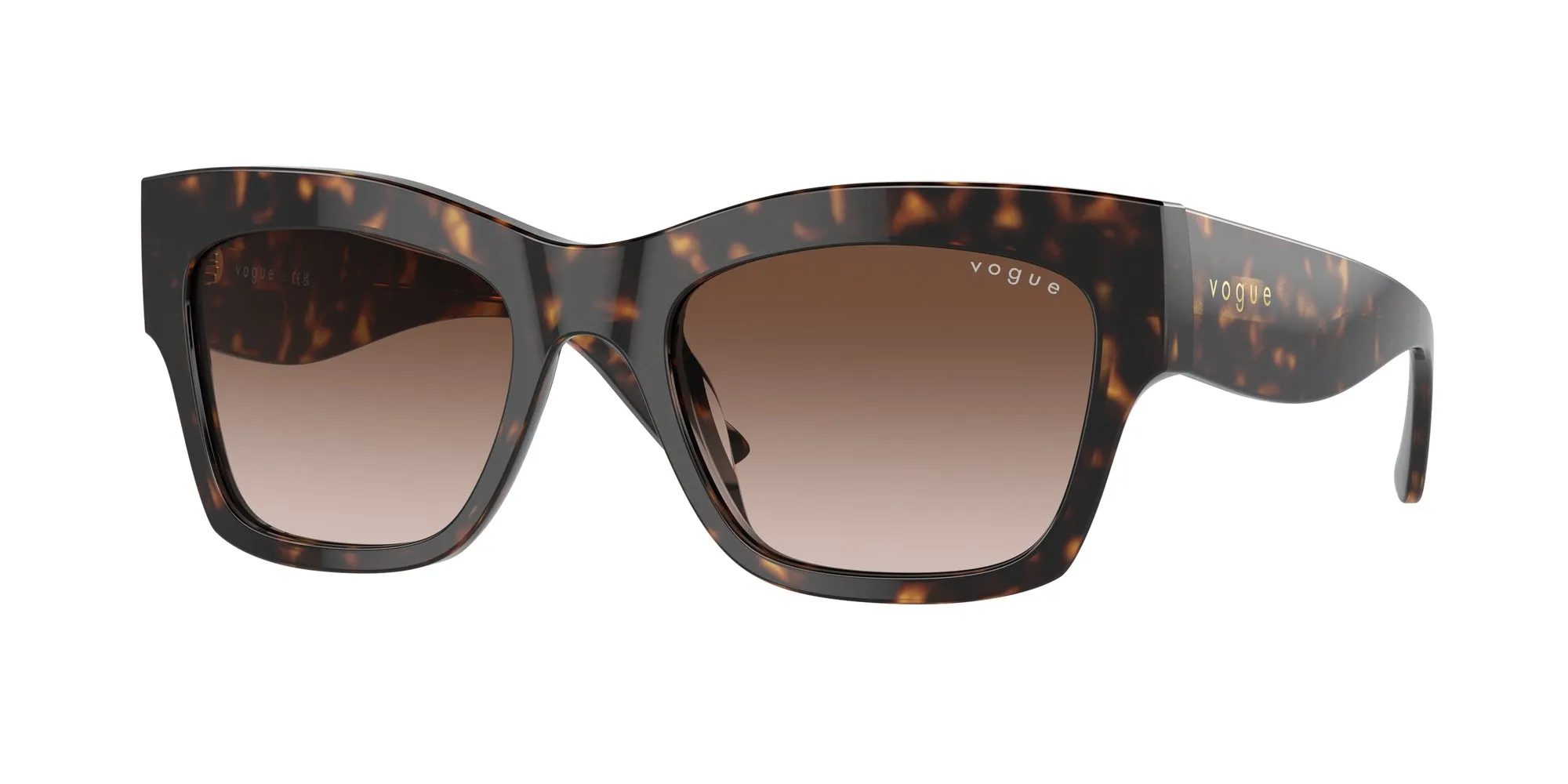 VOGUE EYEWEAR VO5524S W65613 Occhiali da sole Acetato Marrone Marrone Pillow Normale Sfumato - immagine 1