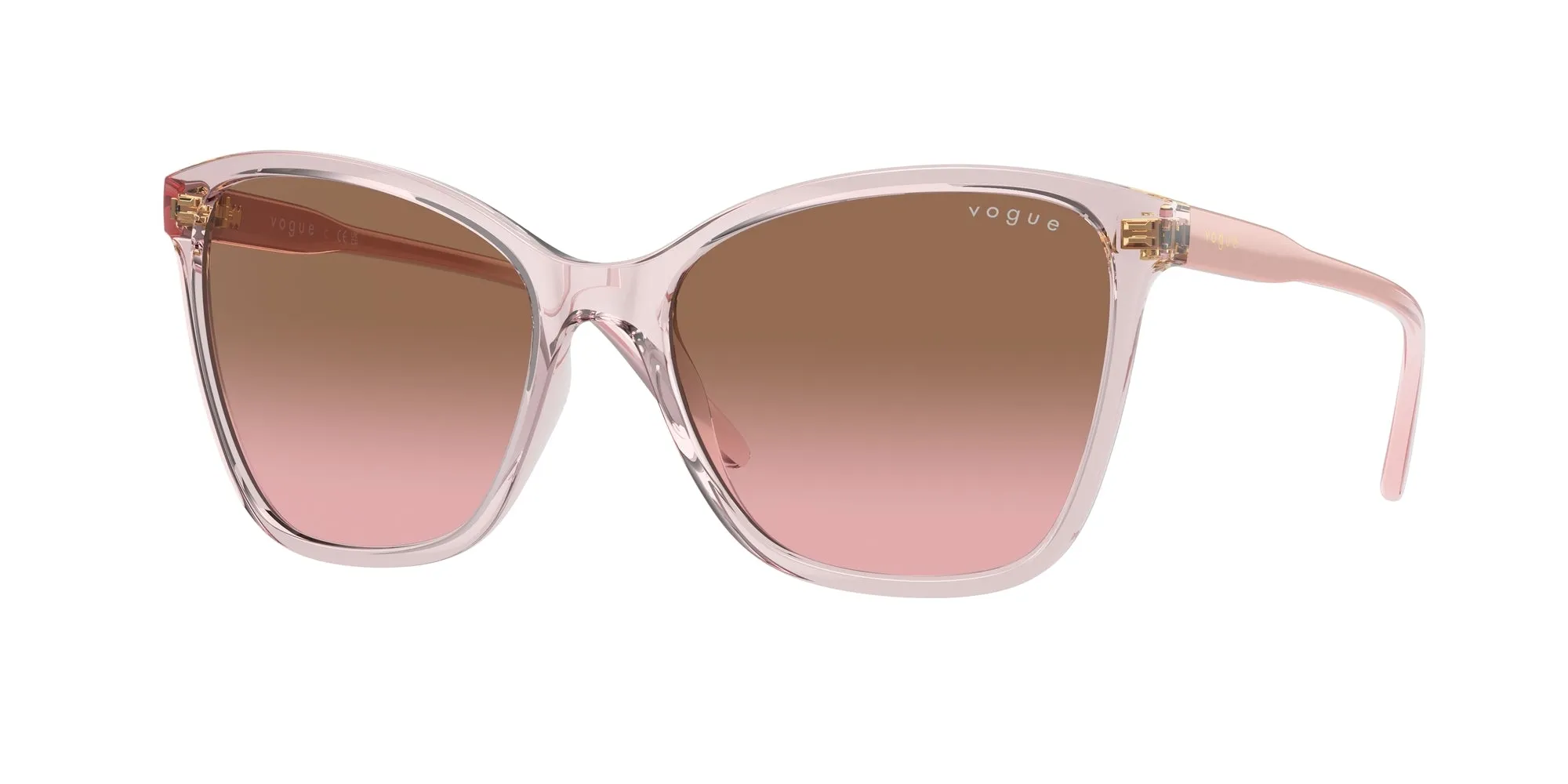 VOGUE EYEWEAR VO5520S 294214 Occhiali da sole Nylon Rosa Rosa Farfalla Normale Sfumato - immagine 1