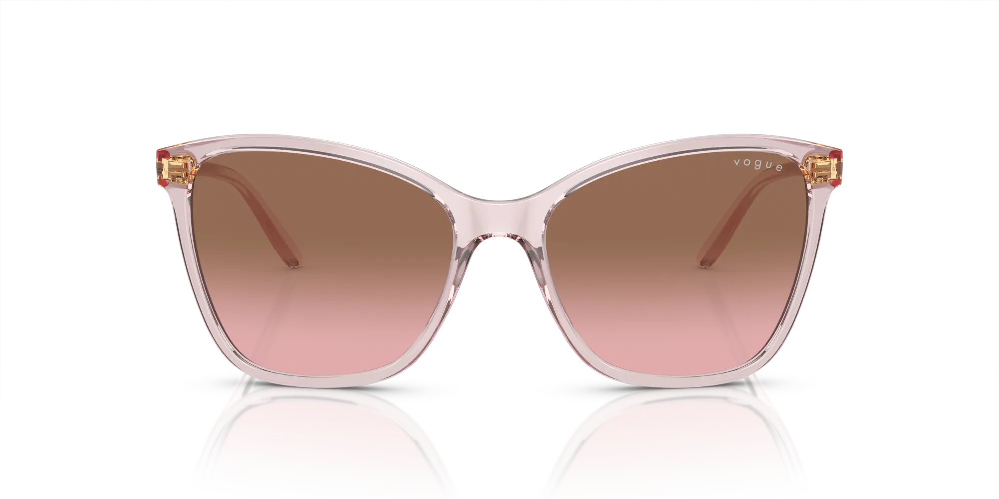 VOGUE EYEWEAR VO5520S 294214 Occhiali da sole Nylon Rosa Rosa Farfalla Normale Sfumato - immagine 3