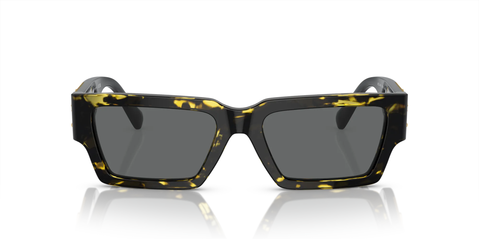 Versace VE4459 542887 Occhiali da sole Acetato Tartaruga Grigio Squadrata Normale - immagine 3