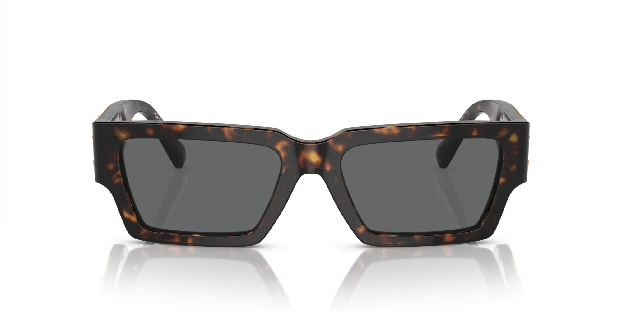 Versace VE4459 108/87 Occhiali da sole Acetato Tartaruga Grigio Squadrata Normale - immagine 3