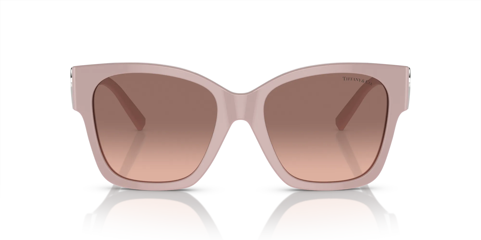 Tiffany TF4216 839313 Occhiali da sole Acetato Rosa Rosa Squadrata Normale Sfumato - immagine 3