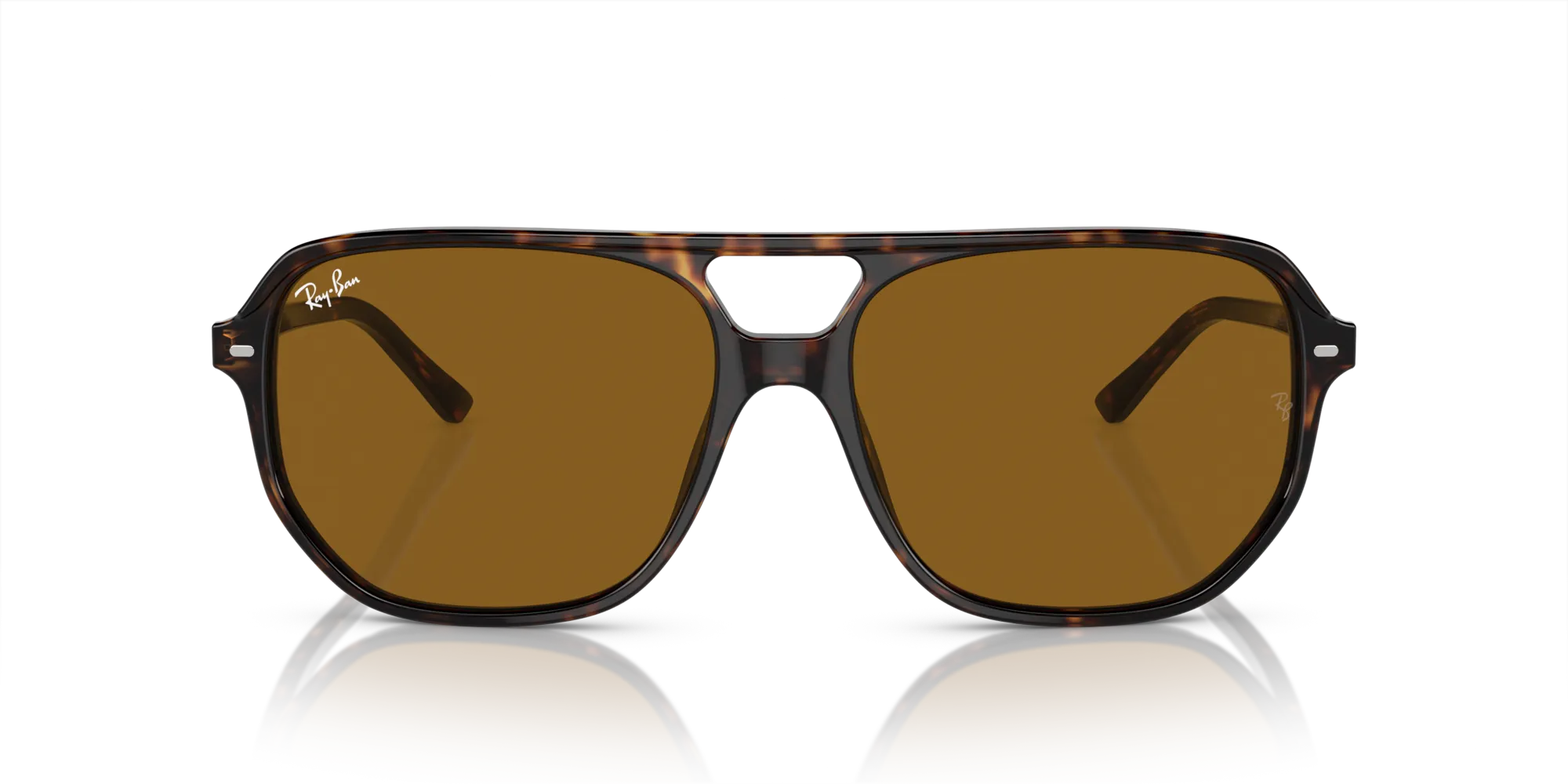 Ray - Ban RB2205 BILL ONE 902/33 Occhiali da sole Acetato Tartaruga Marrone Geometrica Normale - immagine 3