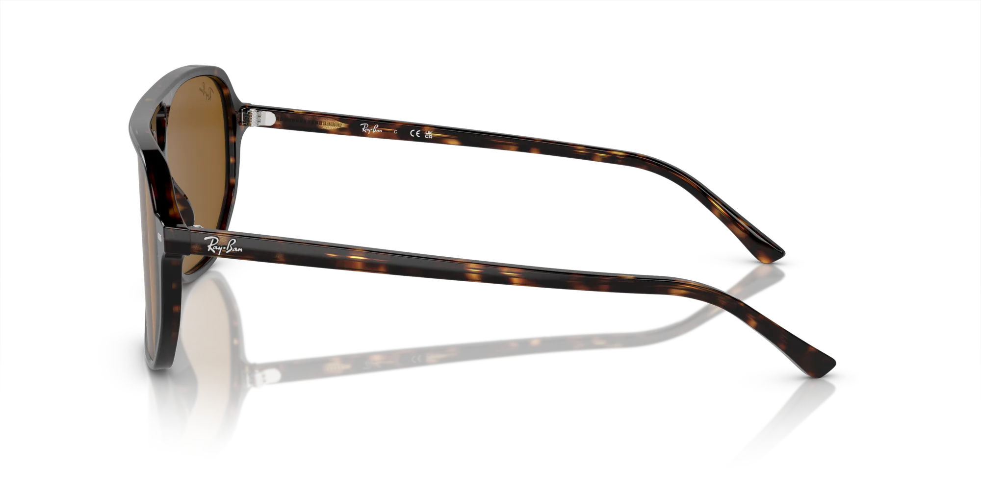 Ray - Ban RB2205 BILL ONE 902/33 Occhiali da sole Acetato Tartaruga Marrone Geometrica Normale - immagine 4