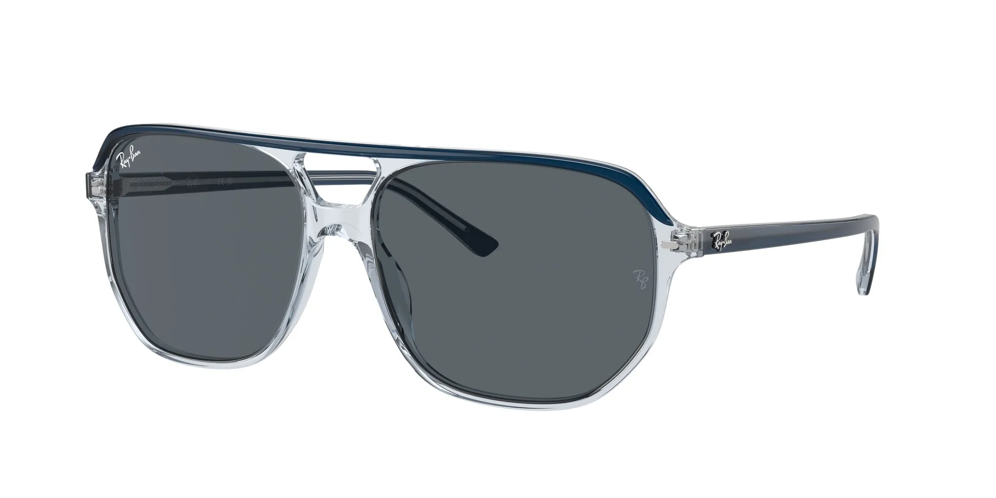 Ray - Ban RB2205 BILL ONE 1397R5 Occhiali da sole Acetato Blu Blu Geometrica Normale - immagine 1