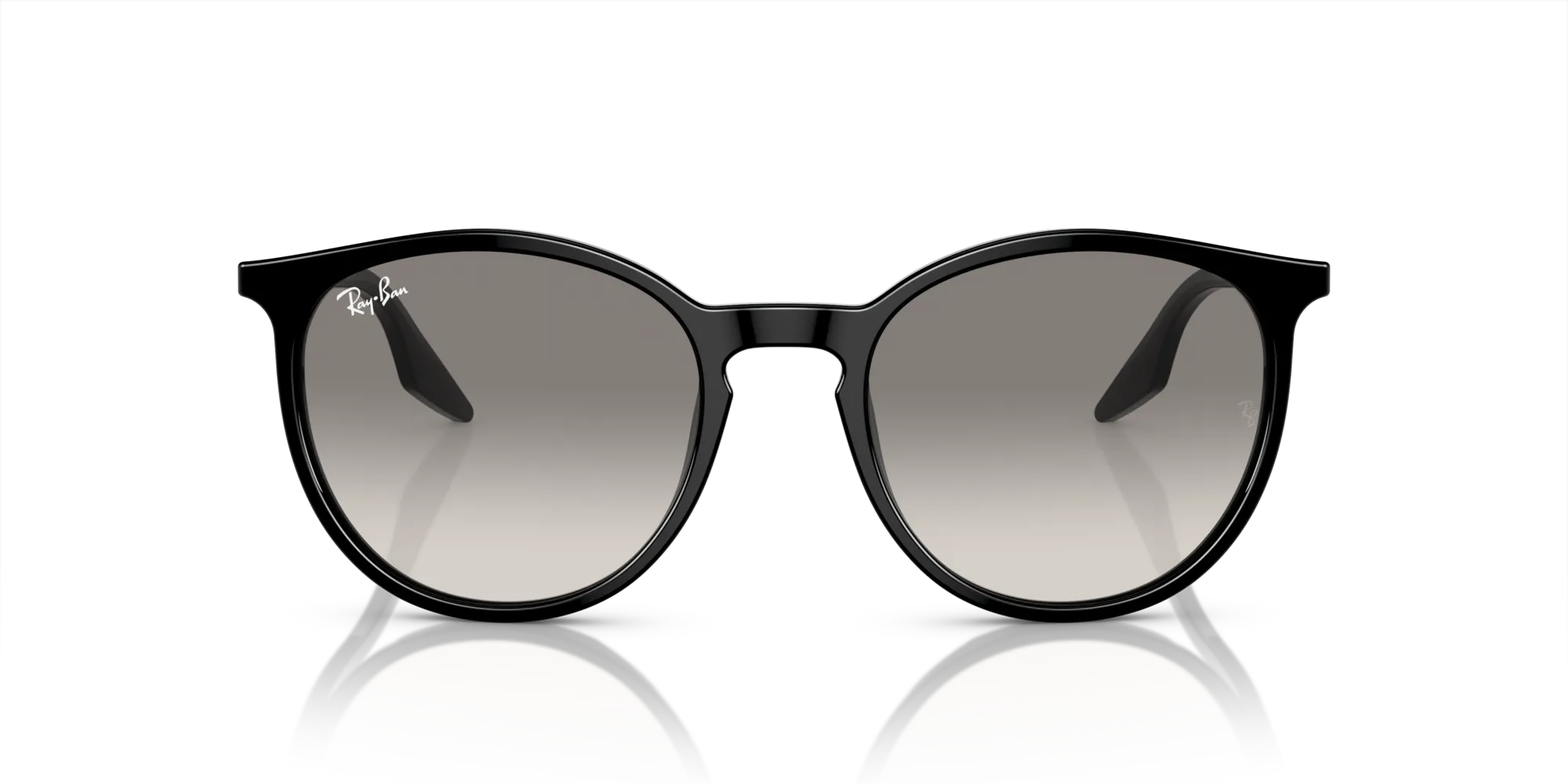 Ray - Ban RB2204 901/32 Occhiali da sole Acetato Nero Grigio Pantos Normale Sfumato - immagine 3