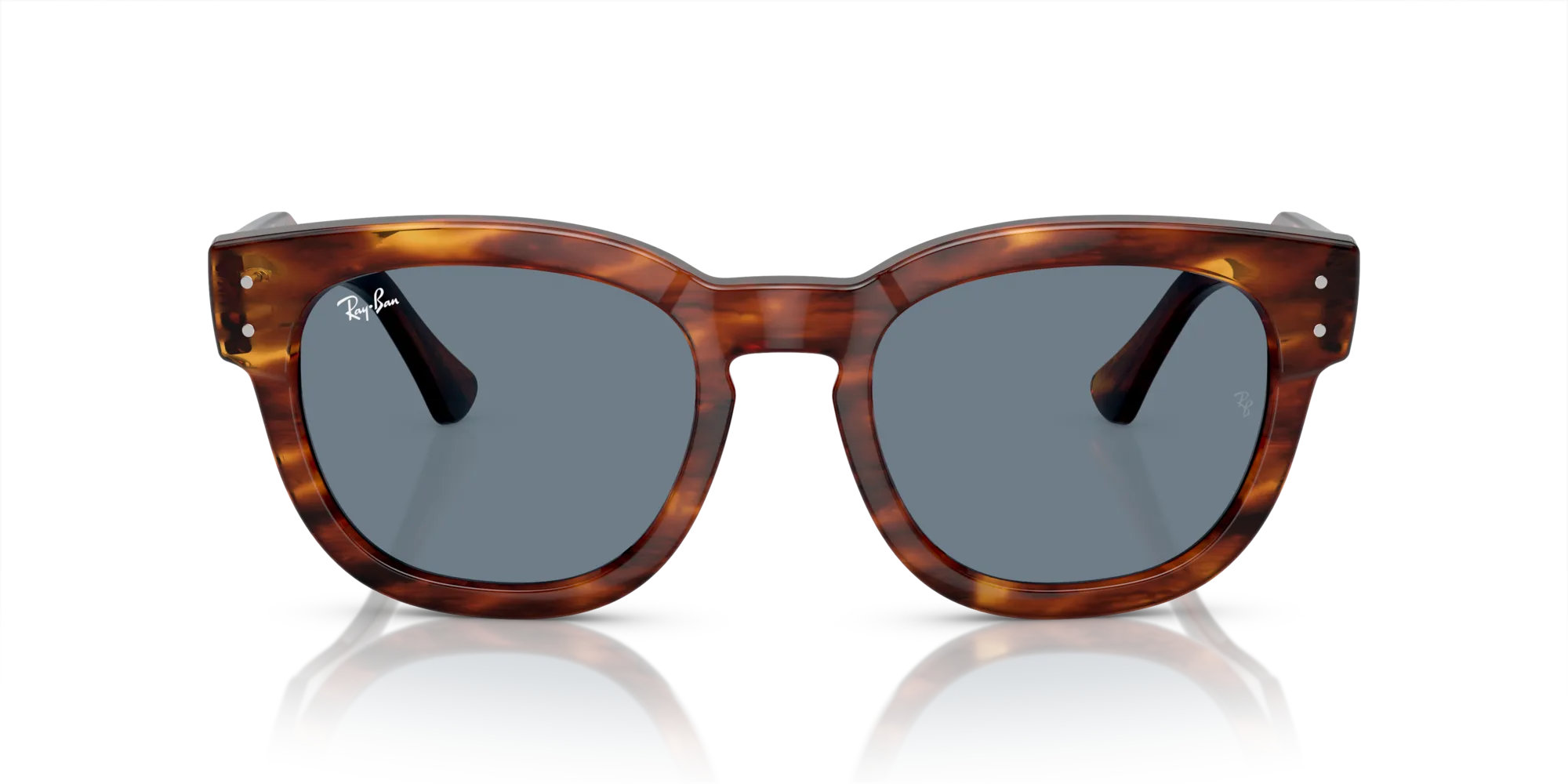 Ray - Ban RB0298S MEGA HAWKEYE 954/62 Occhiali da sole Acetato Marrone Blu Squadrata Normale - immagine 3