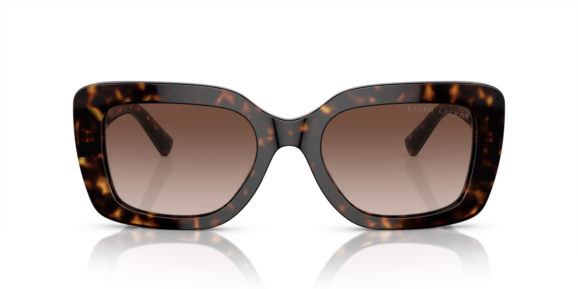 Ralph Lauren RL8217U THE NIKKI 500313 Occhiali da sole Acetato Tartaruga Marrone Squadrata Normale Sfumato - immagine 3