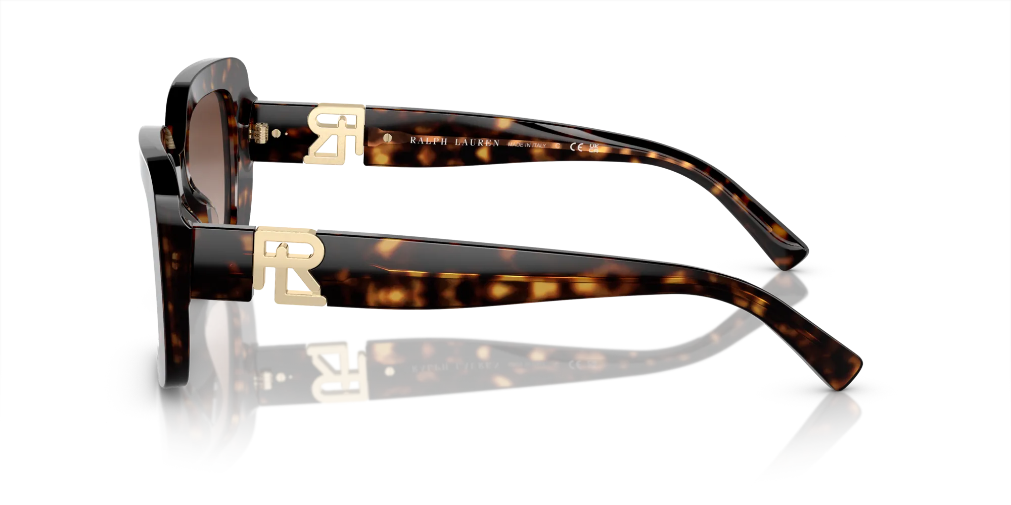 Ralph Lauren RL8217U THE NIKKI 500313 Occhiali da sole Acetato Tartaruga Marrone Squadrata Normale Sfumato - immagine 4