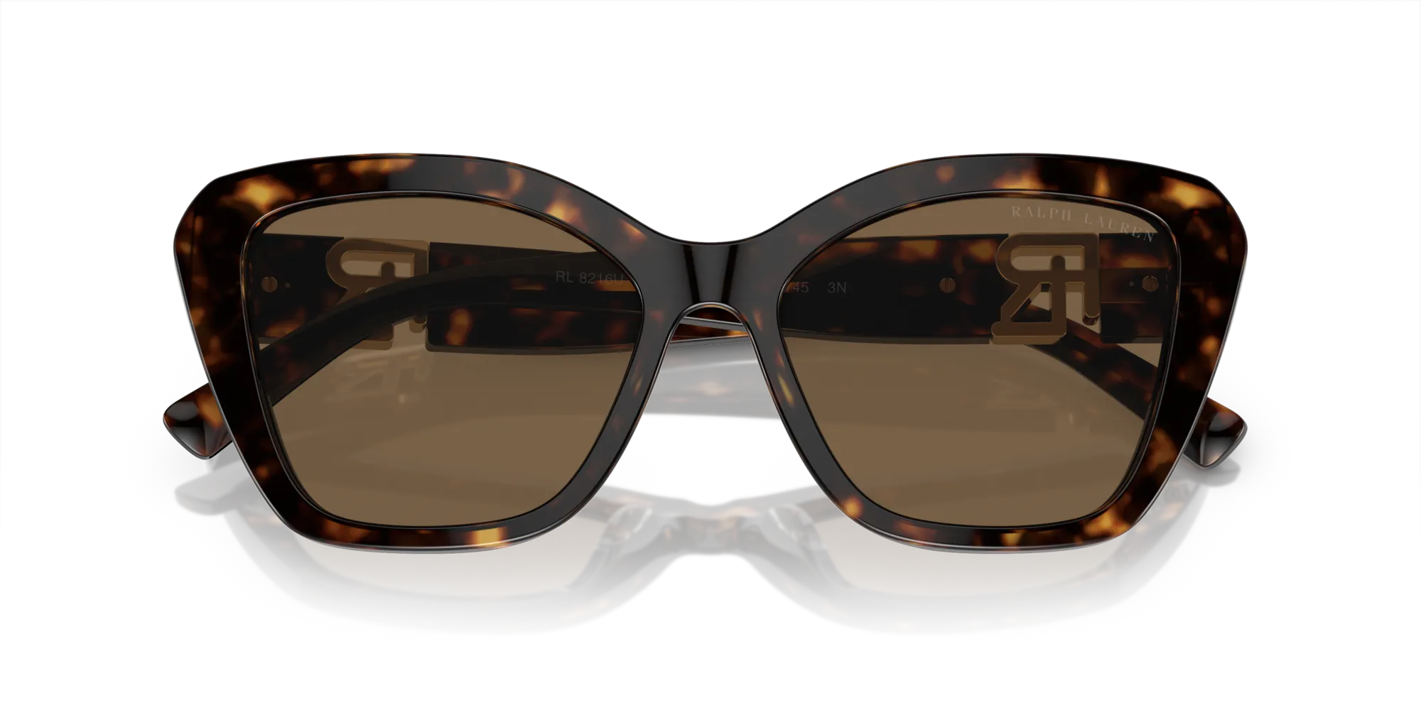 Ralph Lauren RL8216U THE ISABEL 500373 Occhiali da sole Acetato Tartaruga Marrone Farfalla Normale - immagine 2