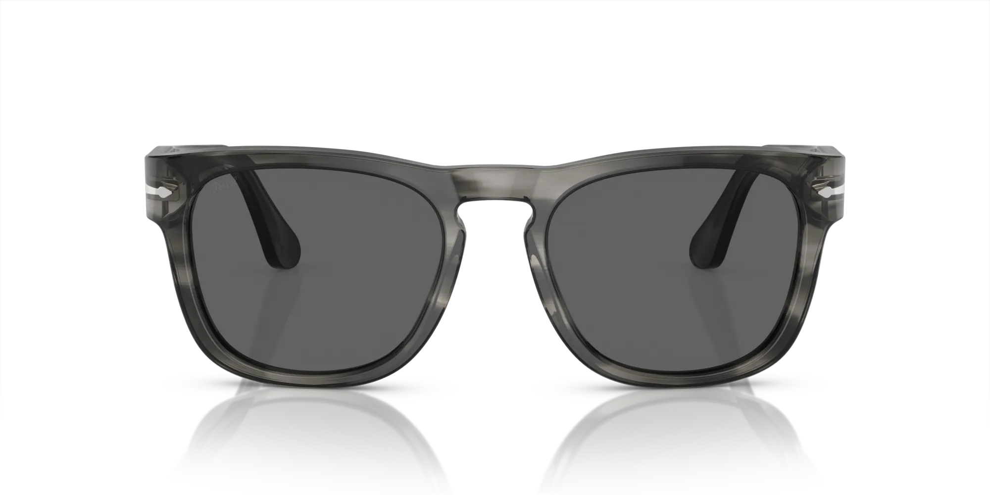 Persol PO3333S ELIO 1192B1 Occhiali da sole Acetato Grigio Grigio Squadrata Normale - immagine 3
