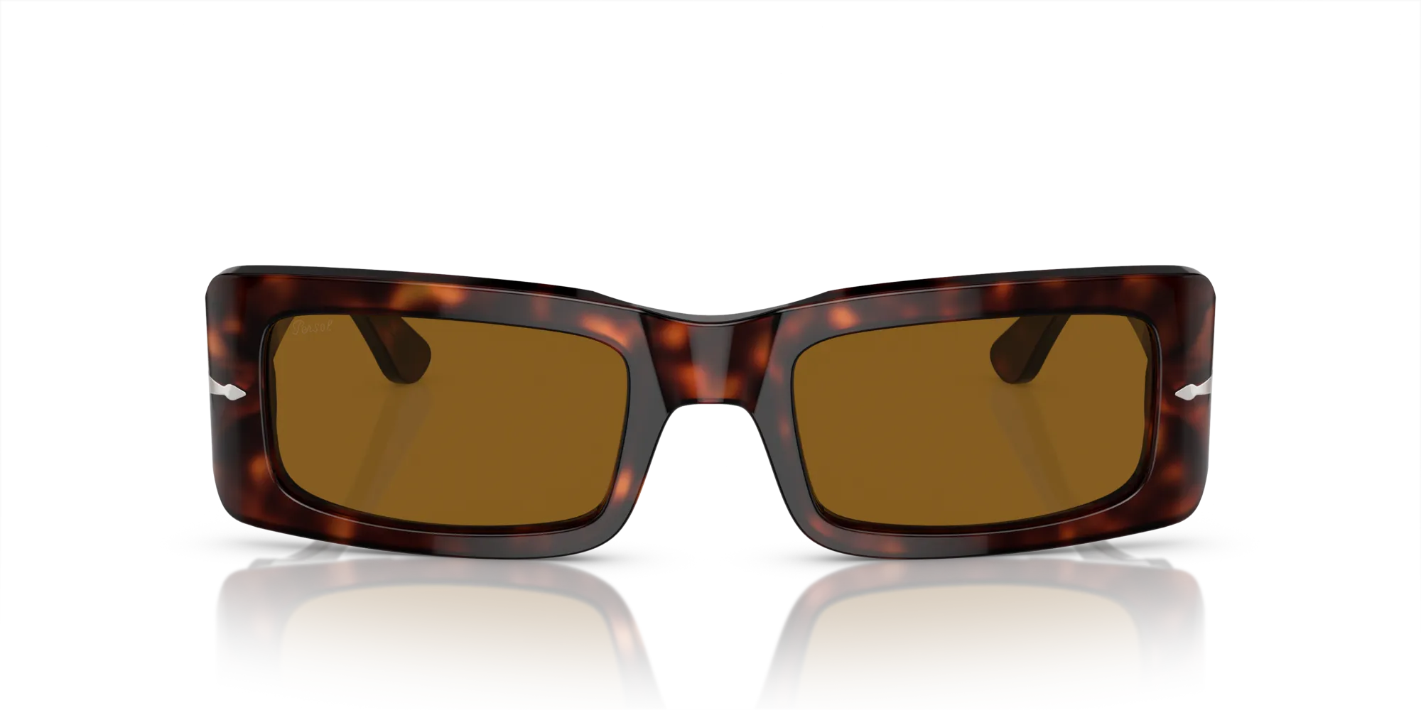 Persol PO3332S FRANCIS 24/33 Occhiali da sole Acetato Tartaruga Marrone Squadrata Normale - immagine 3