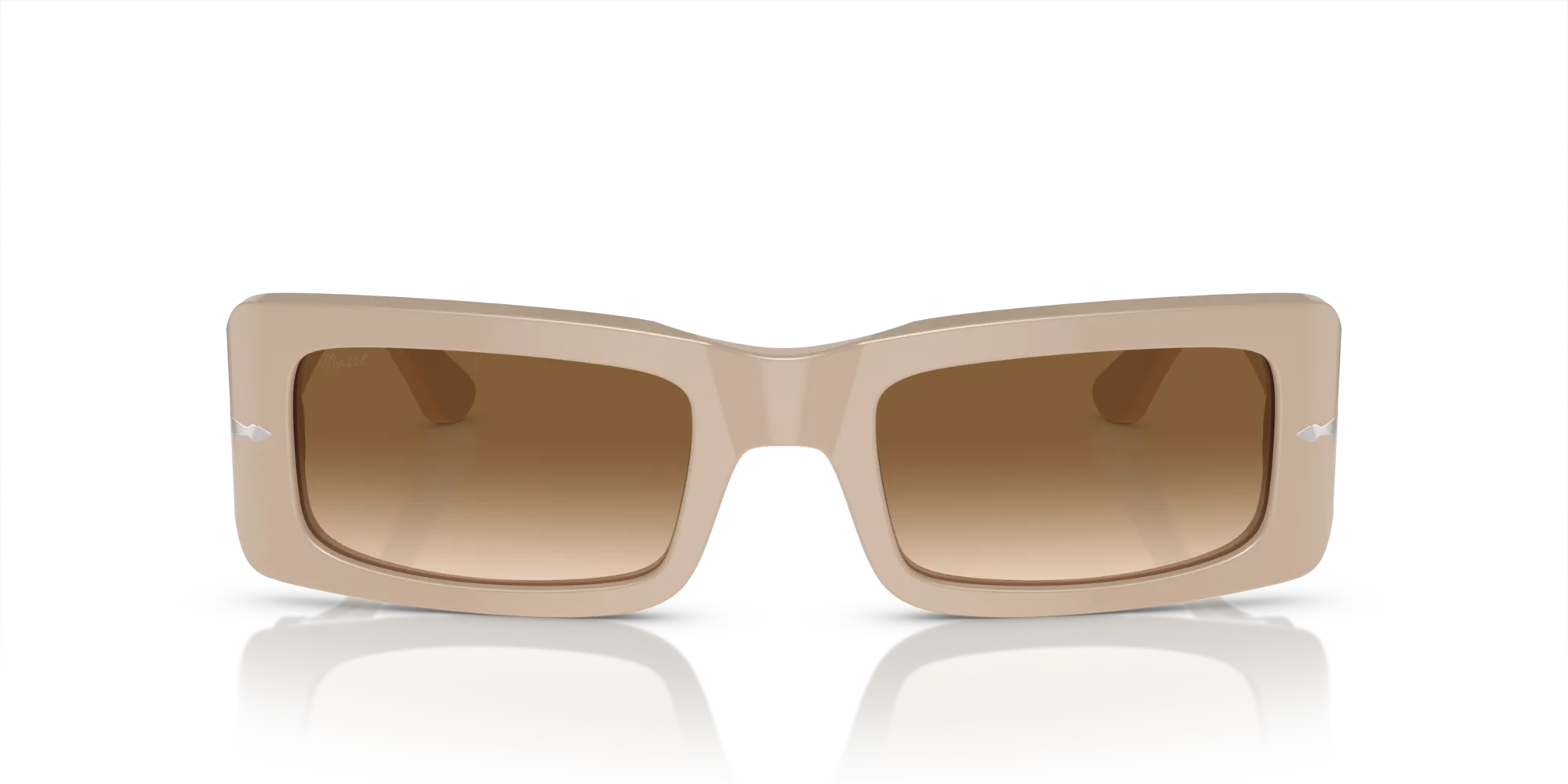 Persol PO3332S FRANCIS 119551 Occhiali da sole Acetato Marrone Marrone Squadrata Normale Sfumato - immagine 3