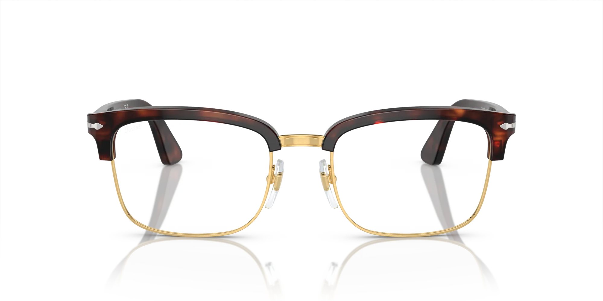Persol PO3327S 24/GJ Occhiali da sole Acetato Tartaruga Verde Squadrata Fotocromatiche Fotocromatico - immagine 3