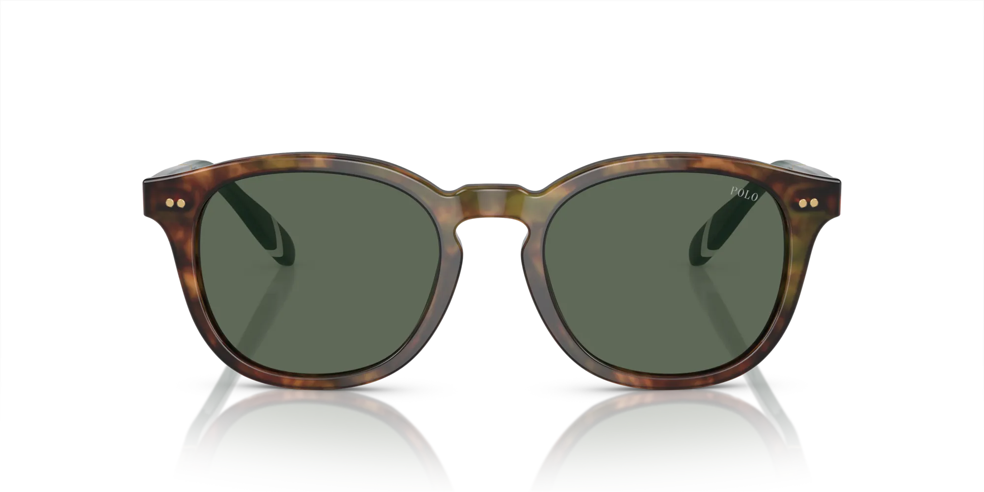 Polo Ralph Lauren PH4206 501771 Occhiali da sole Acetato Tartaruga Verde Pantos Normale - immagine 3