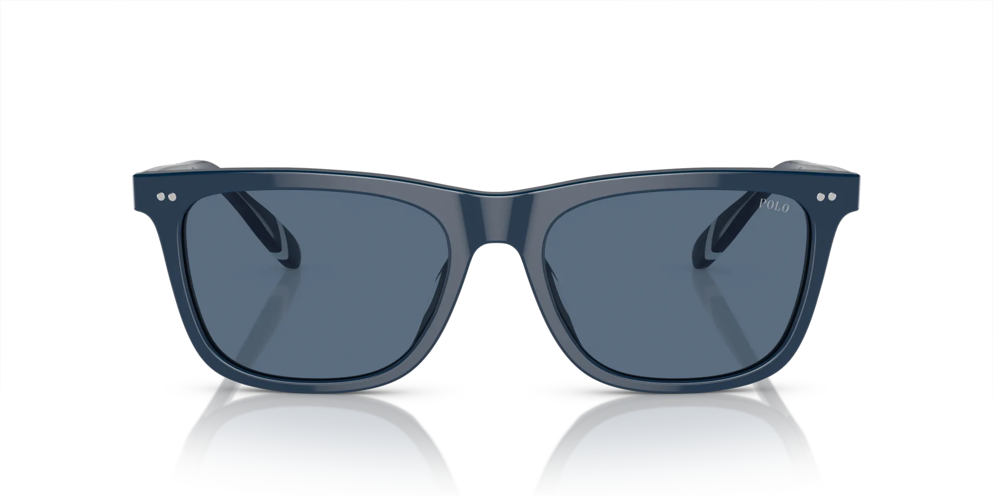 Polo Ralph Lauren PH4205U 546580 Occhiali da sole Acetato Blu Blu Squadrata Normale - immagine 3
